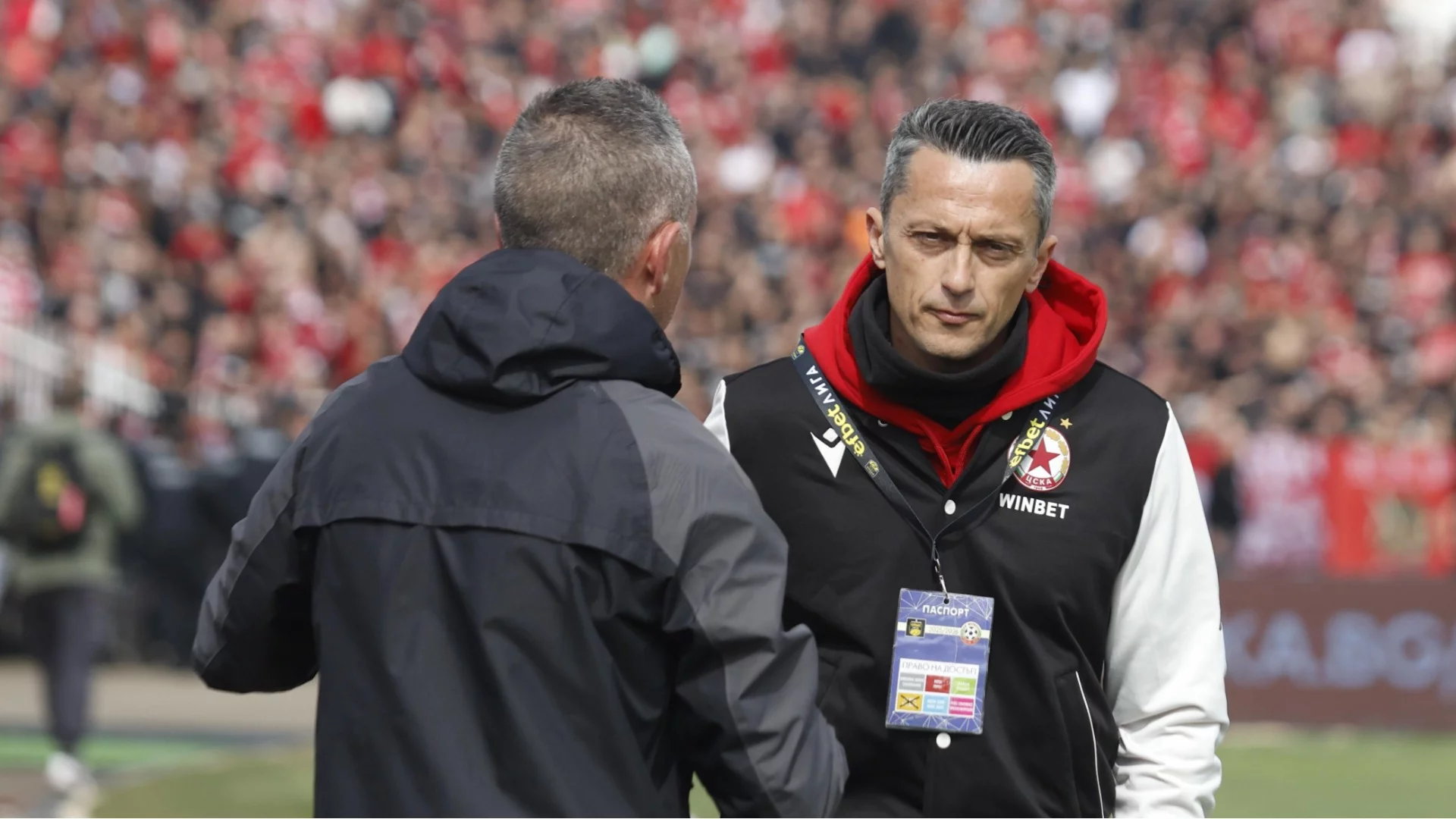 Синовете на Джони Велинов надъхаха ЦСКА преди мача с Лудогорец: "Сектор Г е сърцето, което не спира да бие"