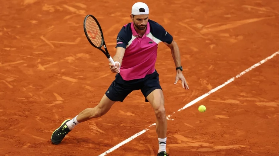 Григор Димитров се предаде пред тенисист извън елита и шокира целия свят