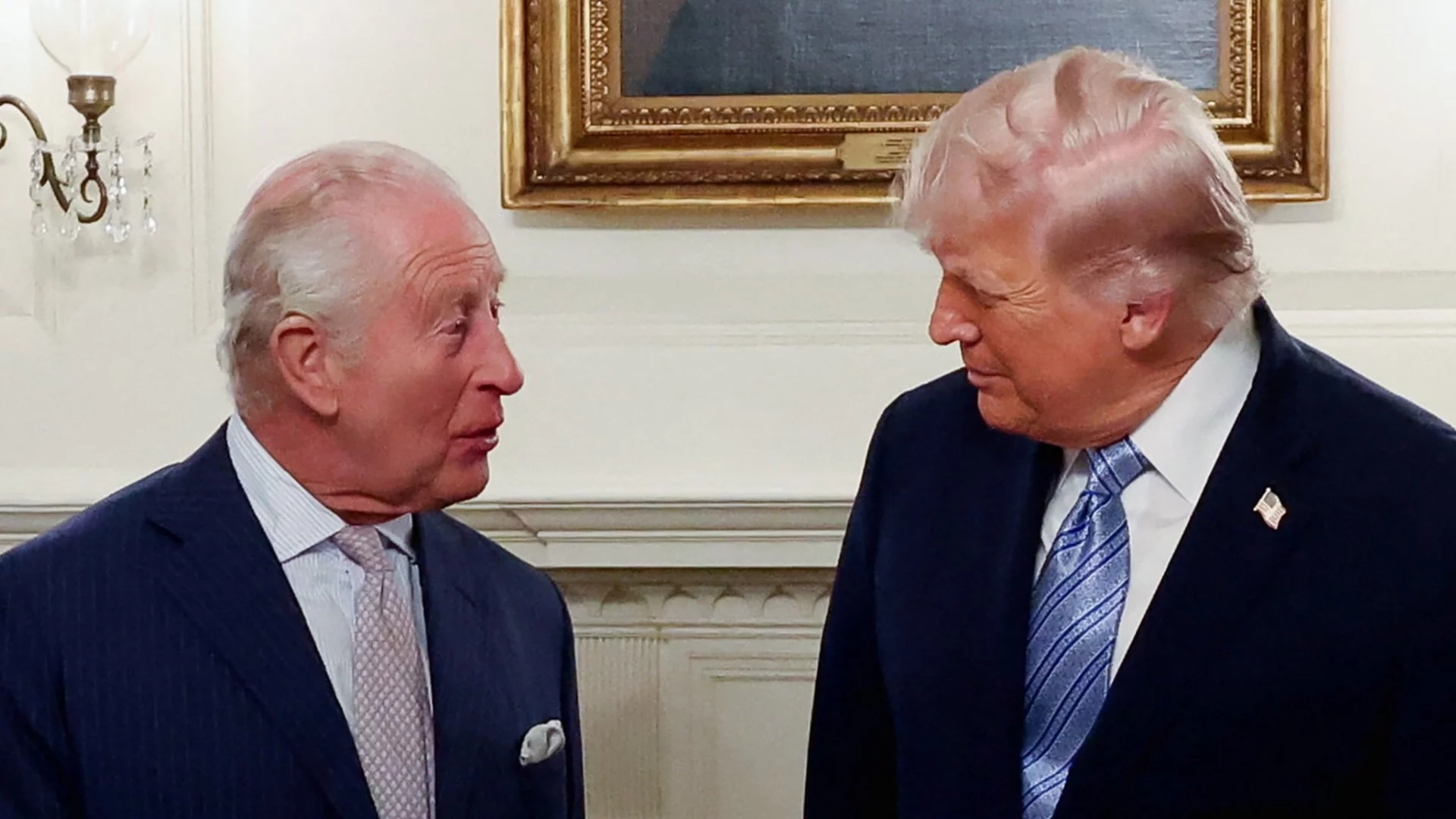 Чарлз се подигра с Тръмп: Ако не бяхме ние, щяхте да говорите френски