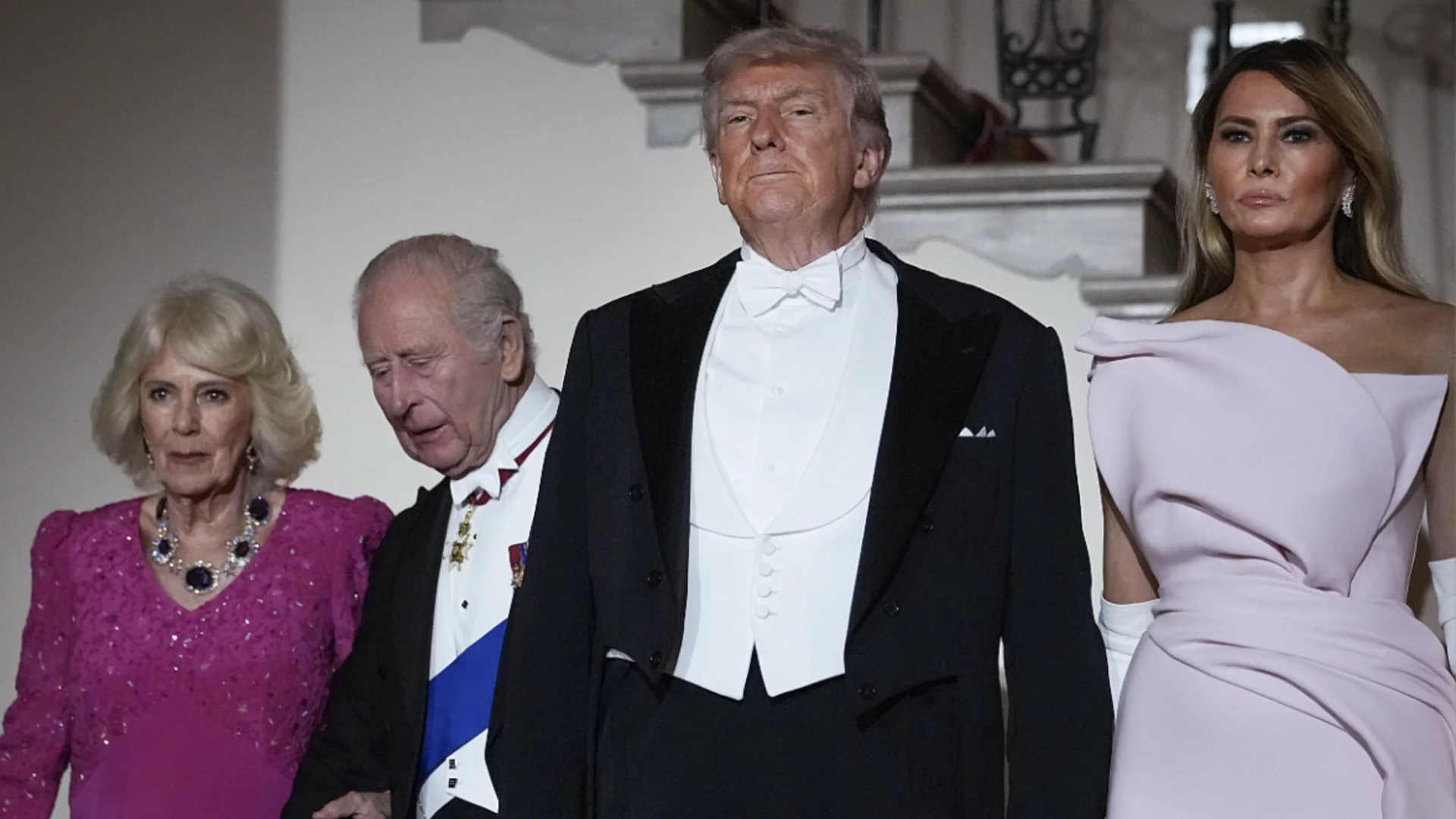 Тостът на Тръмп срещу комунизма и тиранията: Вторият ден от визитата на крал Чарлз III в САЩ (СНИМКИ)