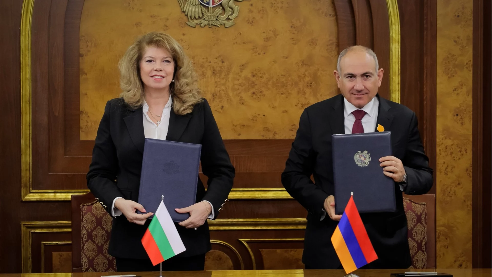 България и Армения подписаха Съвместна декларация за стратегическо партньорство (СНИМКИ)