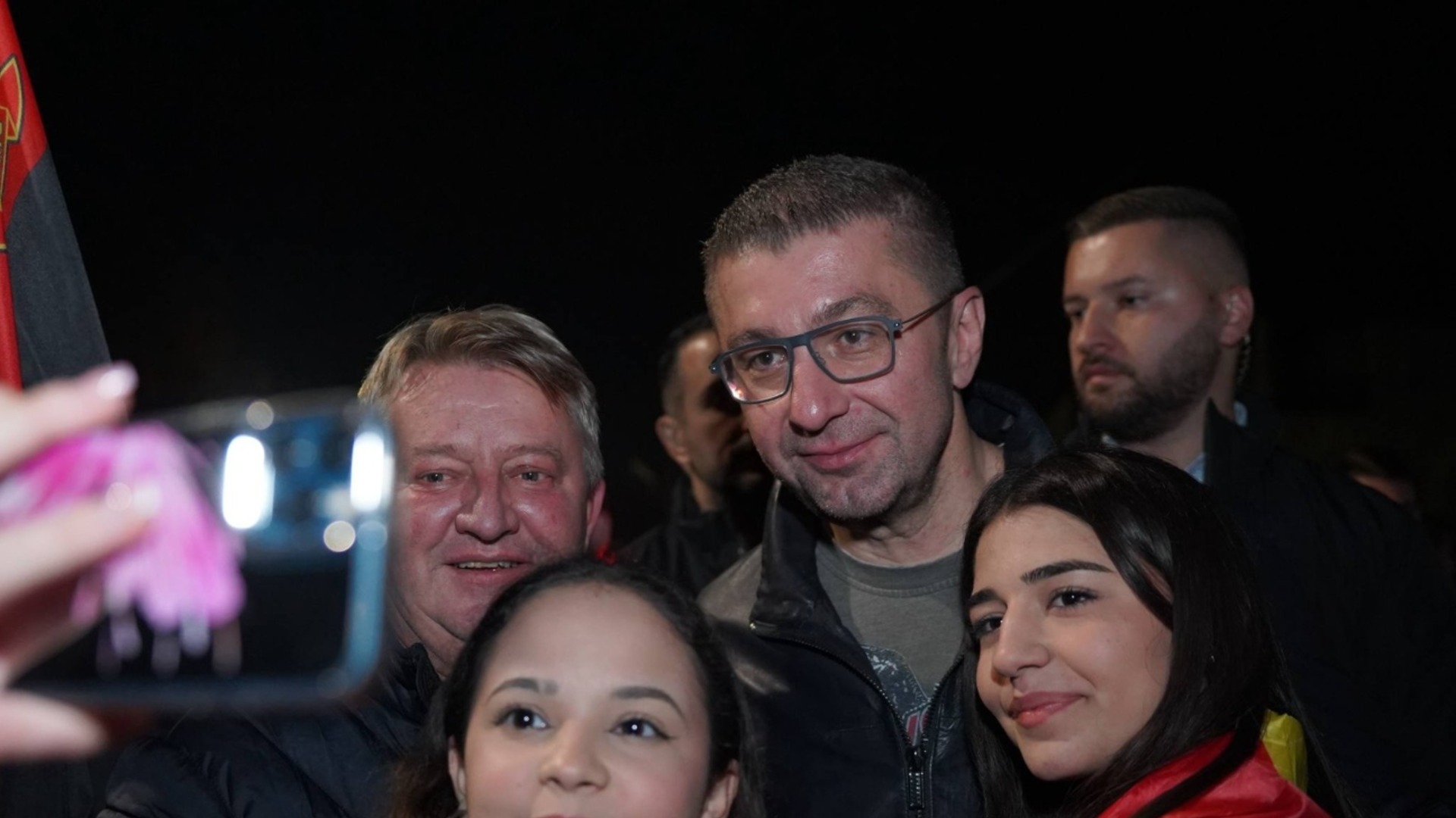 Охранител на Мицкоски е задържан за домашно насилие