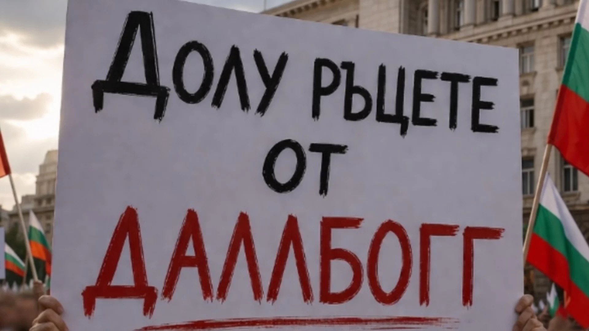 Служители и клиенти на „ДаллБогг“ излизат на протест срещу КФН