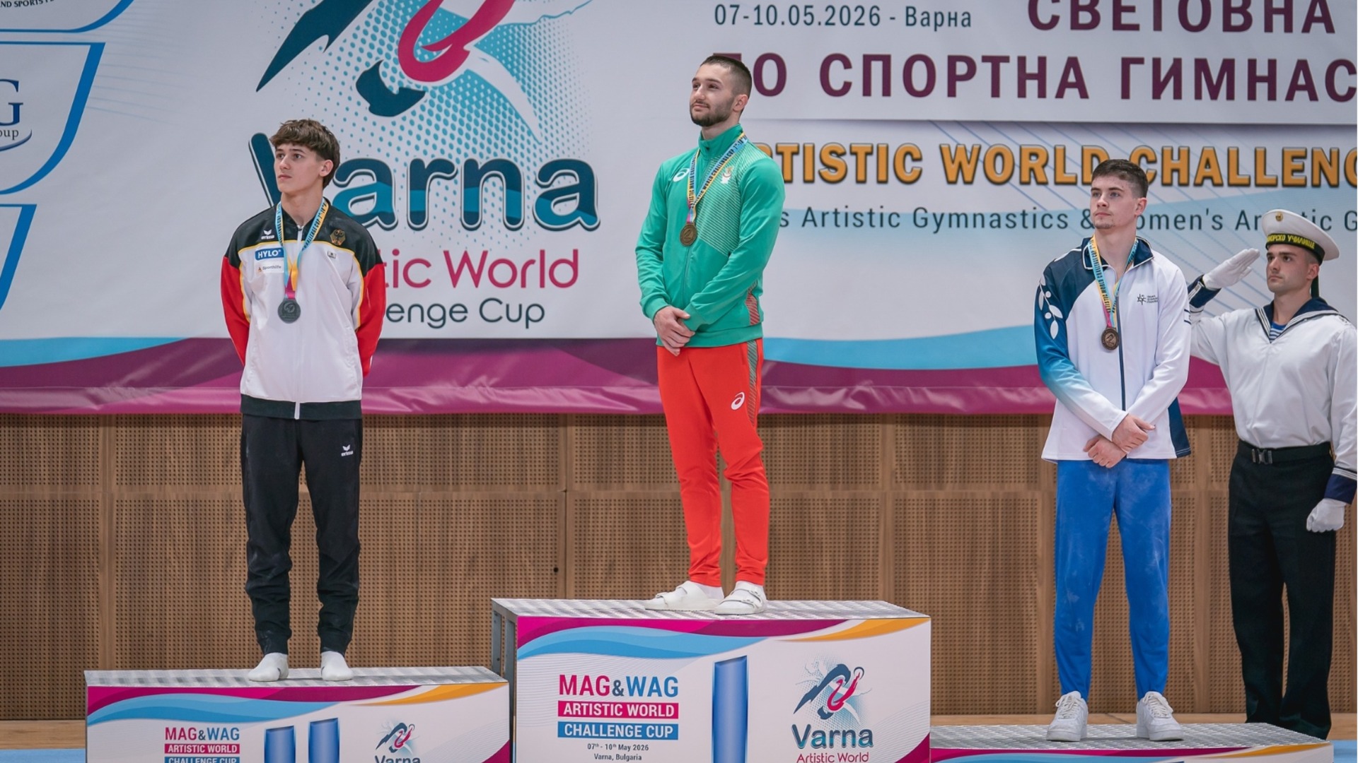 Прекрасно! 2 титли и още 2 медала за България на Световната купа по спортна гимнастика във Варна