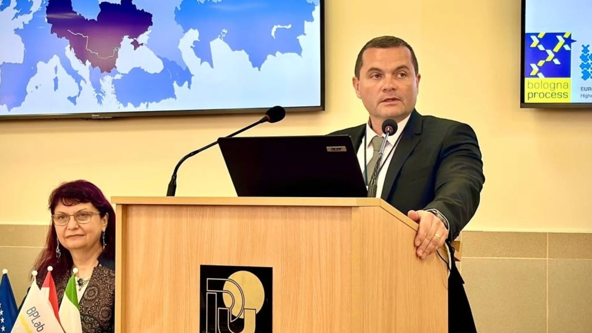 Кметът на Русе и акад. проф. Николай Витанов откриха международния форум „Болонският процес в Дунавския регион – Ректорски диалог за политики“