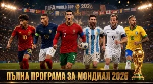 Програма на Световното първенство по футбол 2026 по дати и часове