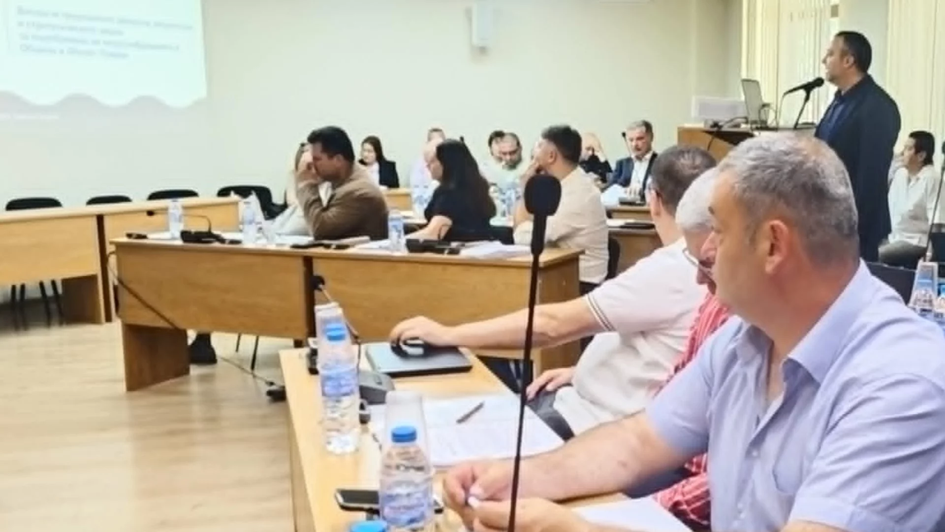Представиха информация за предприетите мерки за разрешаване на проблемите с водоснабдяването в Плевен