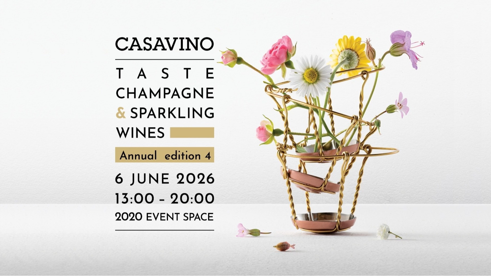 Taste Champagne & Sparkling Wines 2026: Време е за най-голямото и бляскаво събитие с дегустация на пенливи вина