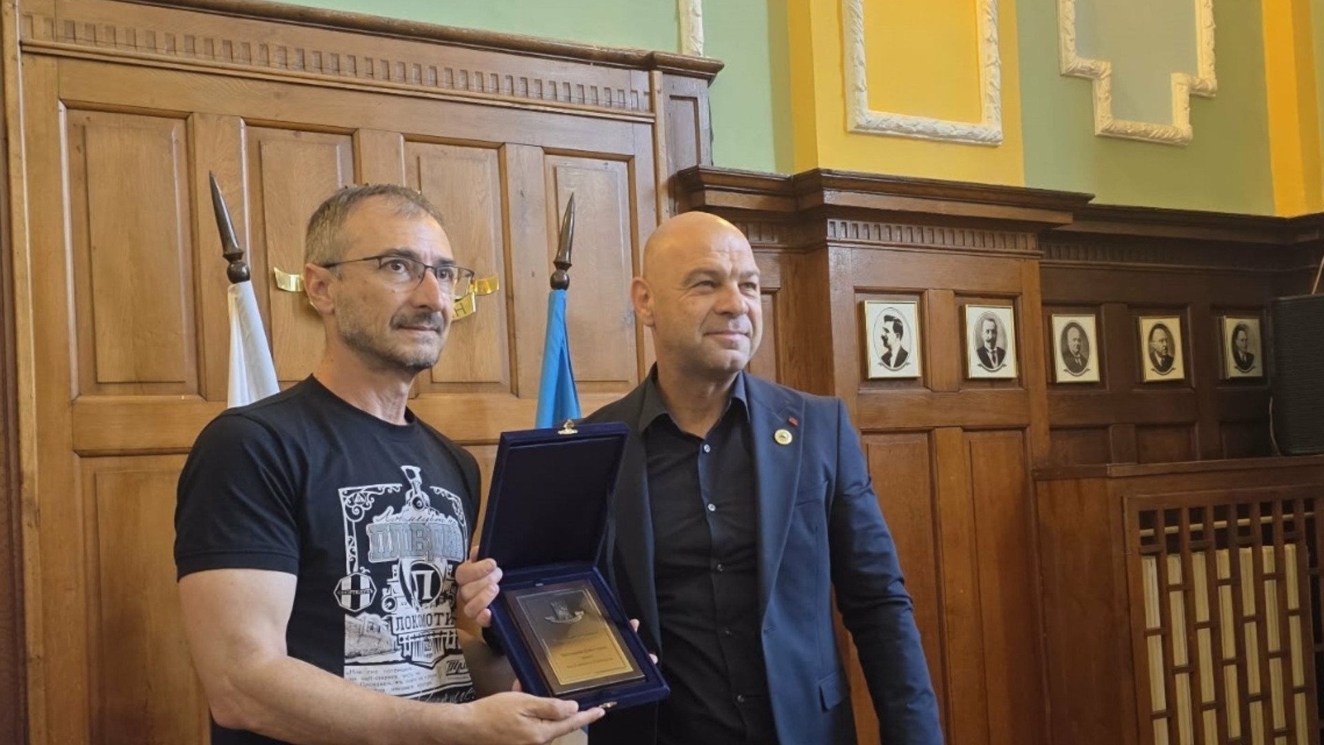 Кметът на Пловдив поздрави баскетболистите на „Локомотив“ за