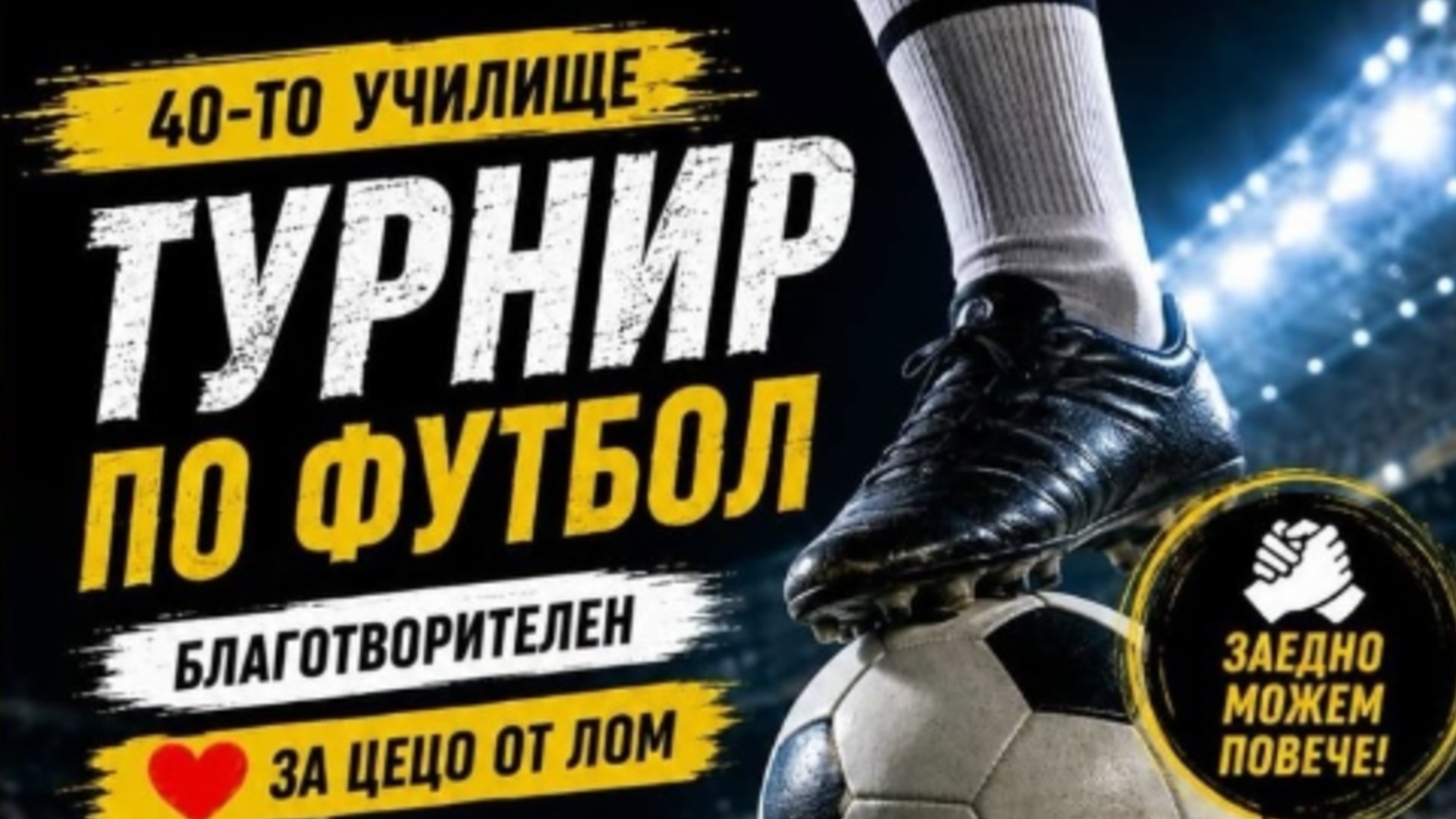 Спортът и доброто се обединяват в подкрепа на Цвет