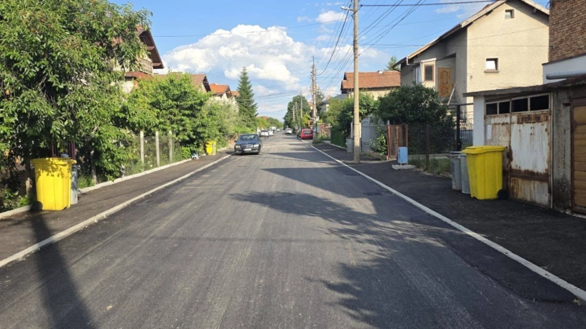 Ремонтираха основно улица в Община Божурище