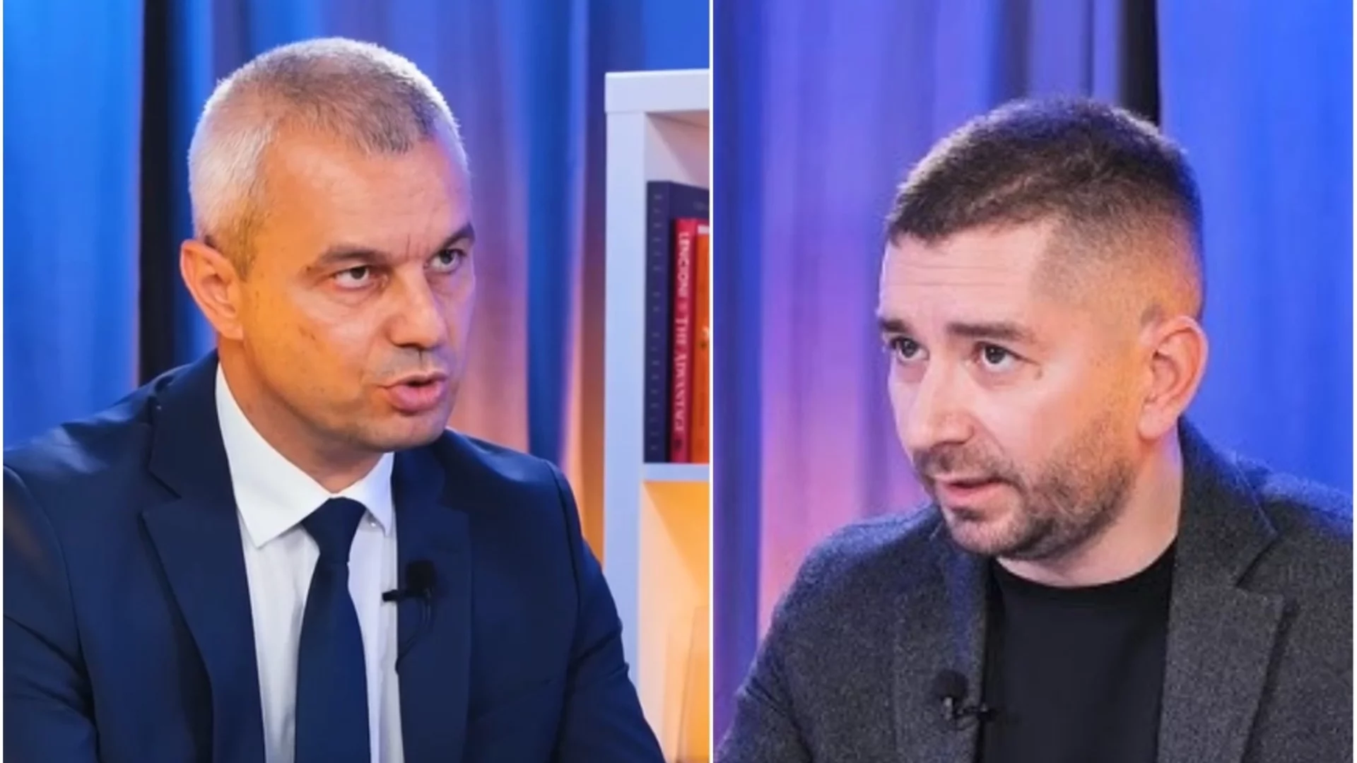 "Костадине, спри да говориш глупости" и "Г-н Василев, ще обясня как искахте да сте депутат от "Възраждане": Спор в мрежите