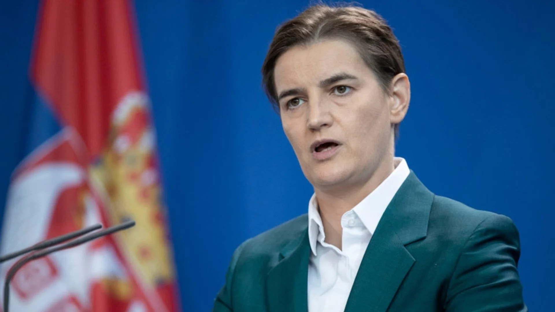 Ана Бърнабич може да стане временен президент на Сърбия