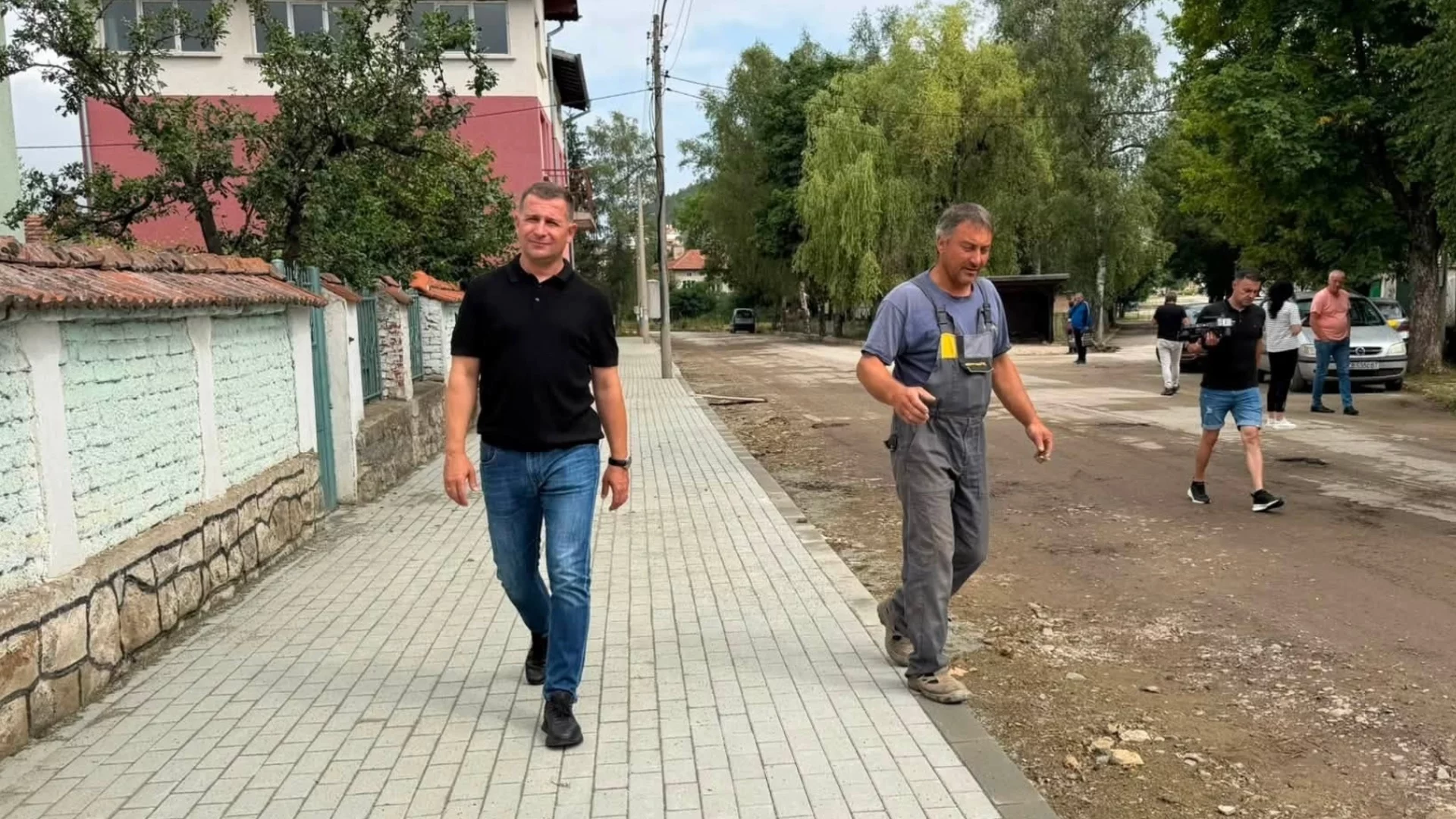 Ремонтът на важен инфраструктурен път за Самоков върви по график