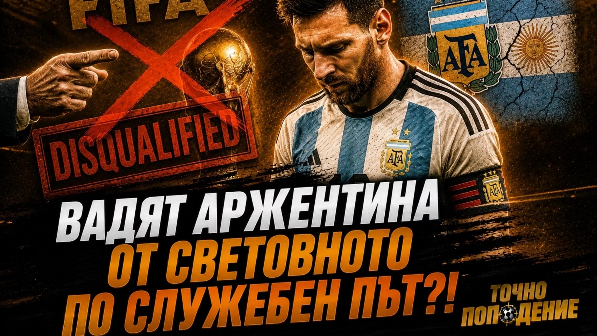 Бутат Меси като за последно! Аржентина и ФИФА отвратиха футбола | Точно попадение