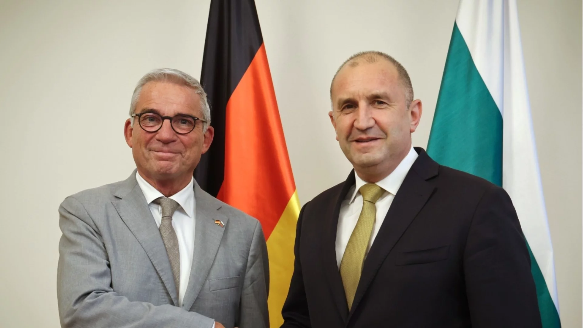 Румен Радев приветства интереса на германския бизнес към България