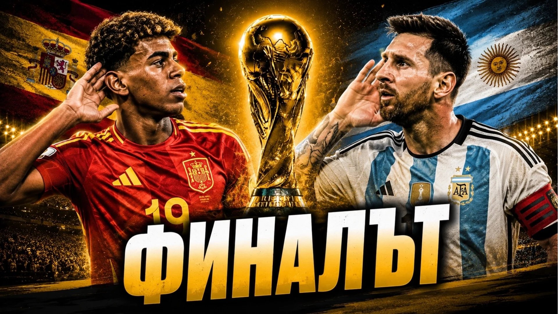 Ще изкъпе ли Меси отново Ямал? Хаос срещу контрол във финала на Мондиал 2026 | Точно попадение