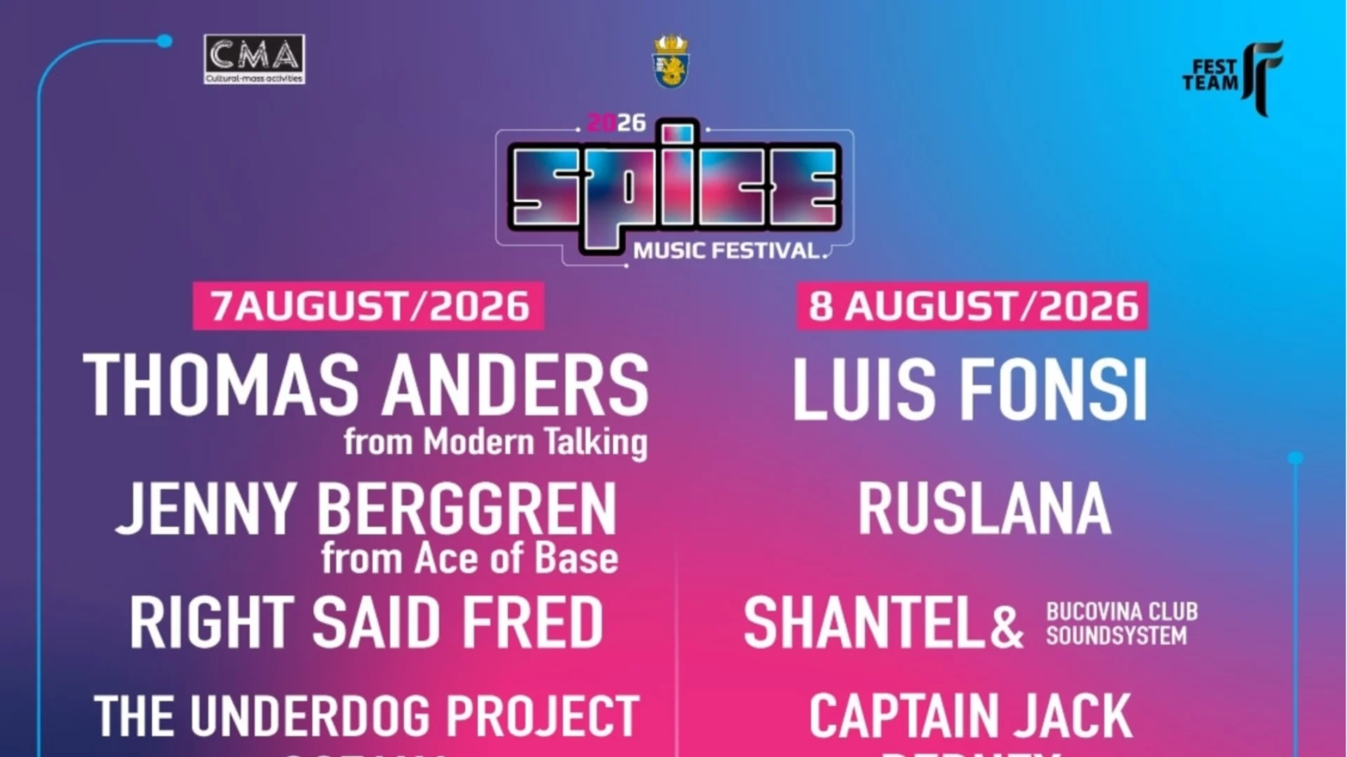 SPICE Music Festival 2026 наближава – Бургас отново ще се превърне в столицата на музиката