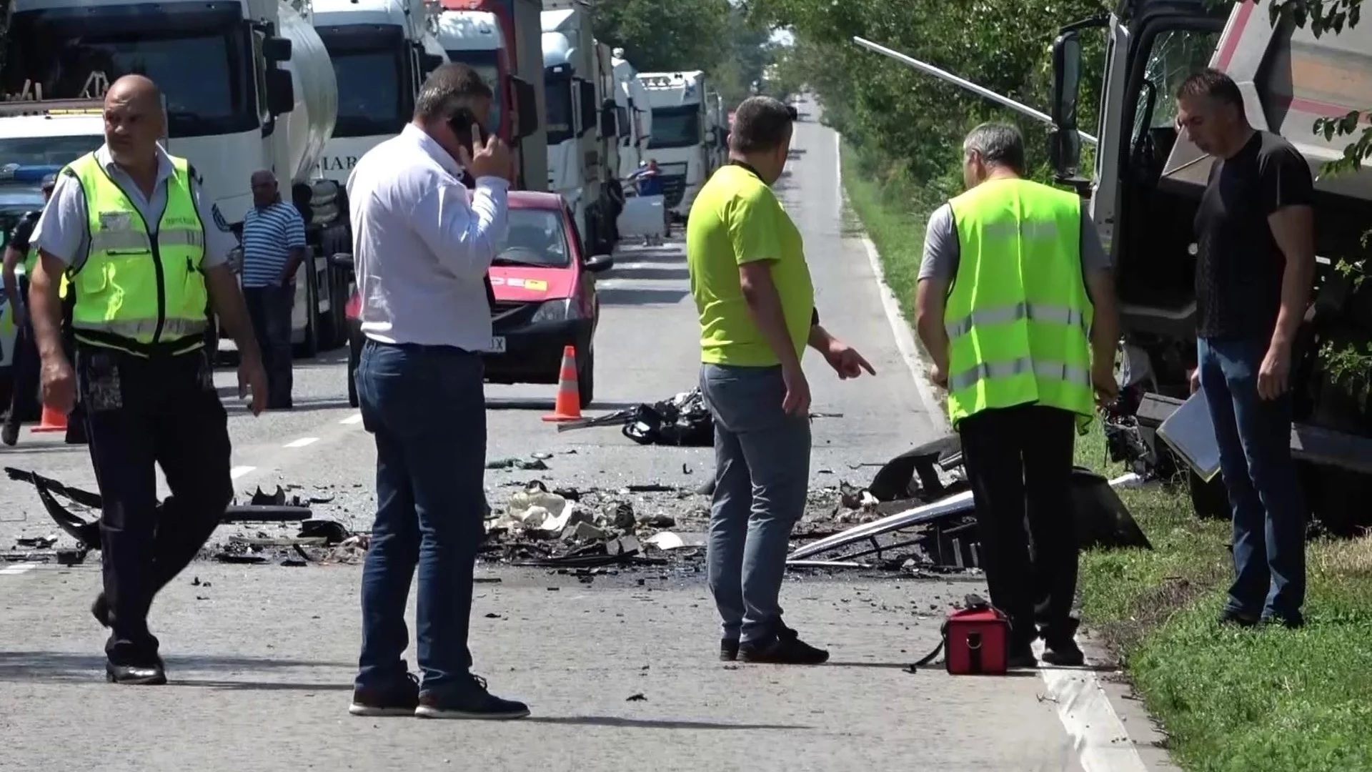 Отново на пътя Русе-Бяла: Тежка катастрофа, има пострадали
