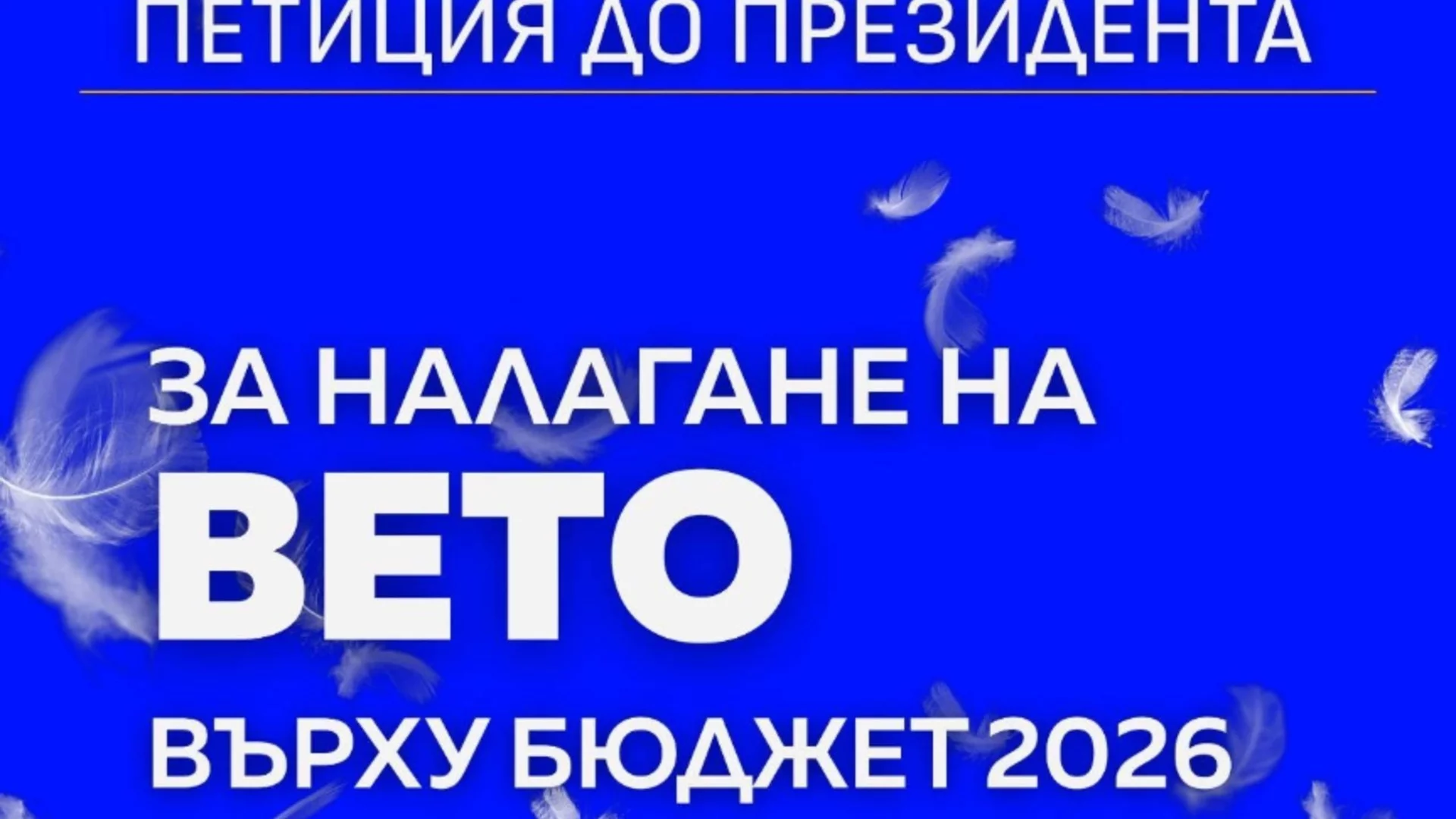 За по-малко от ден: Над 17 000 подписа събра петицията на ПП за вето на бюджета