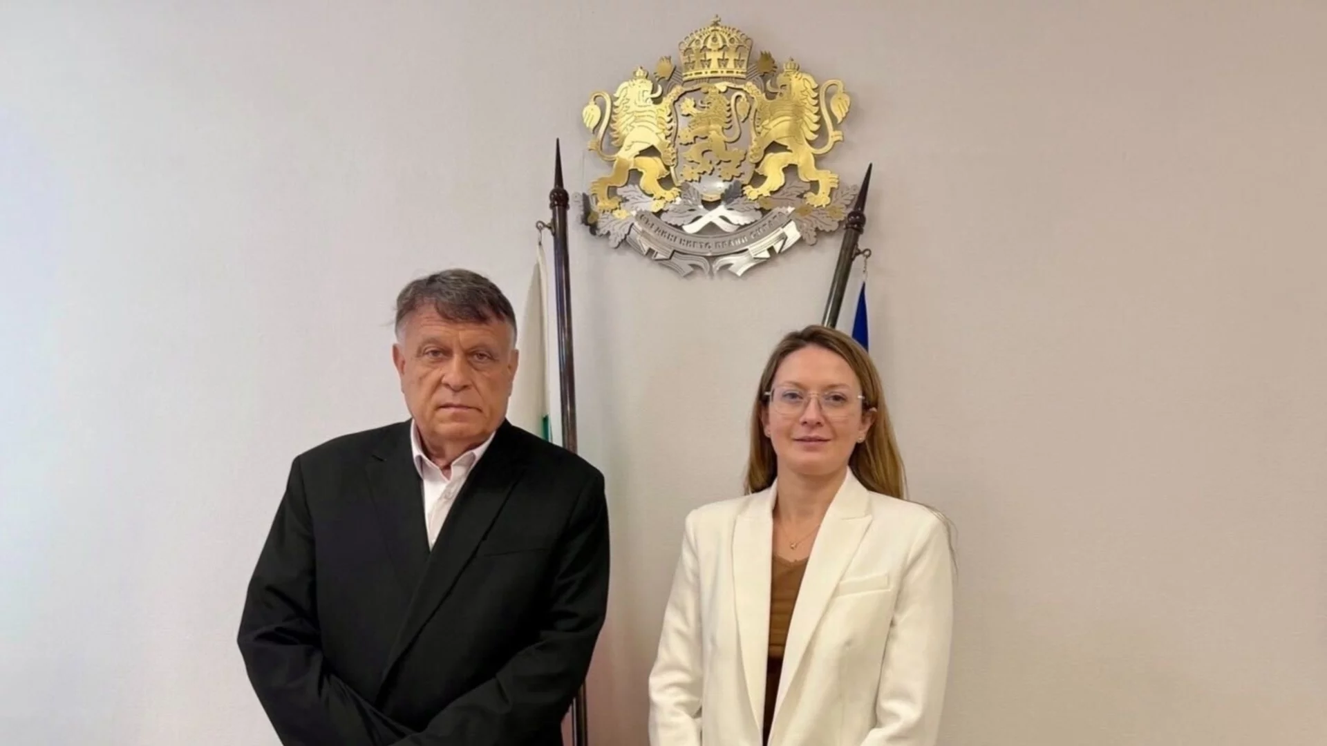 Цветелина Пенкова и министър Вълчев обсъдиха бъдещето на европейското финансиране за науката и образованието