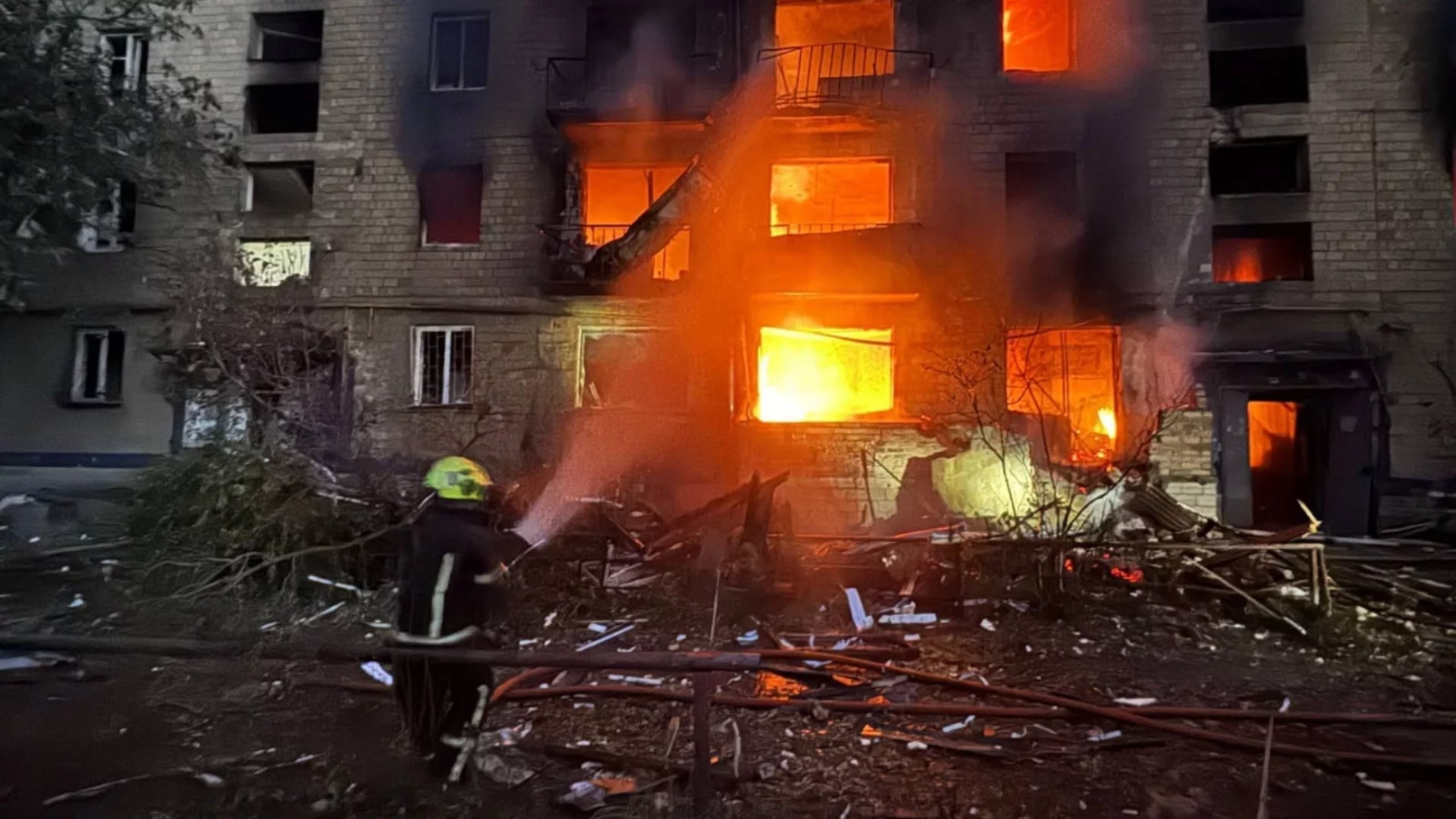 За пръв път: Русия е ударила завод на американски производител на дронове в Киев