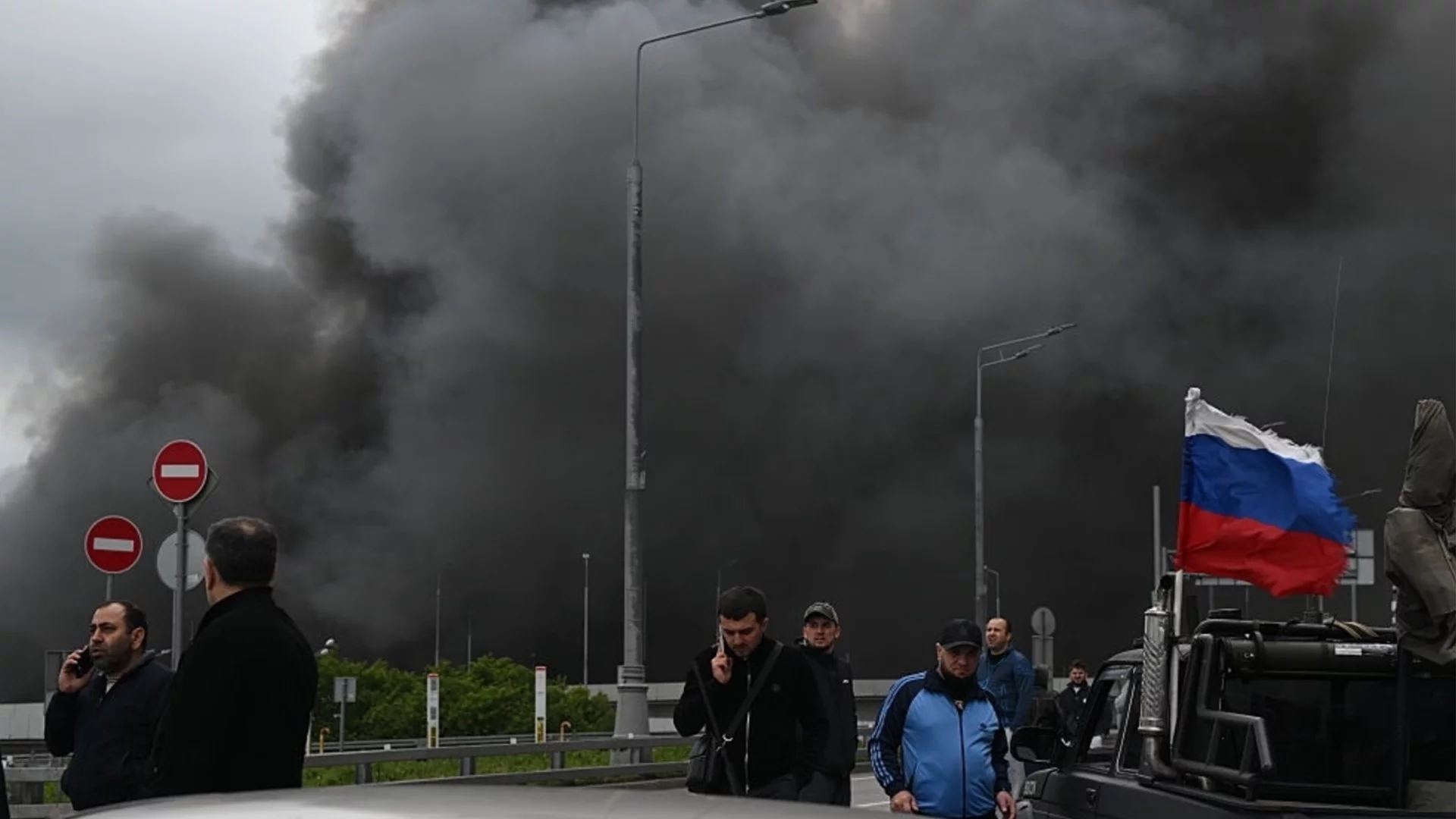 Украйна отмъщава? Ресторант в Москва, пълен с висши руски генерали, хвръкна във въздуха (ВИДЕО)