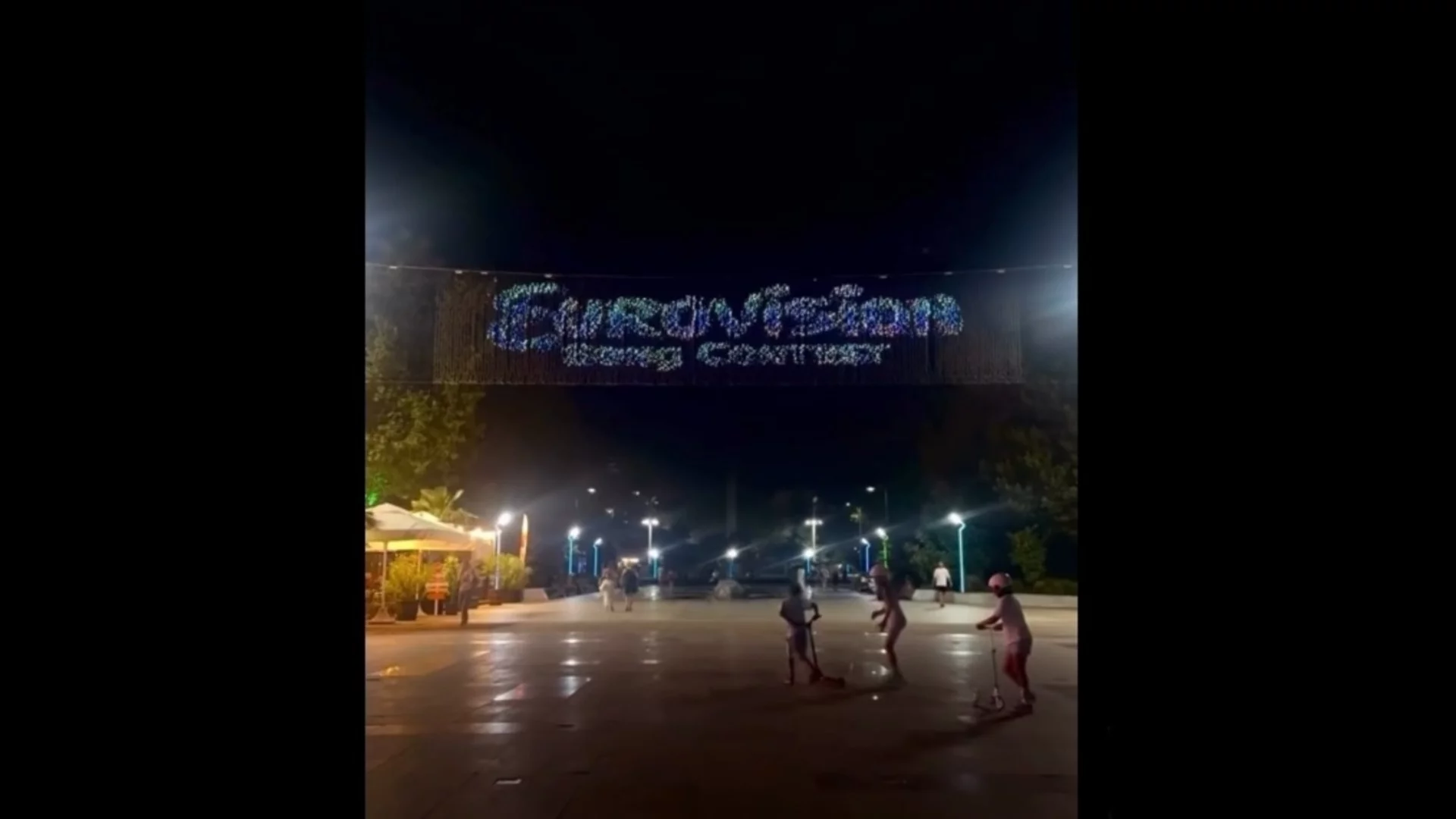 В Бургас вече започнаха да украсяват града за "Евровизия" (ВИДЕО)