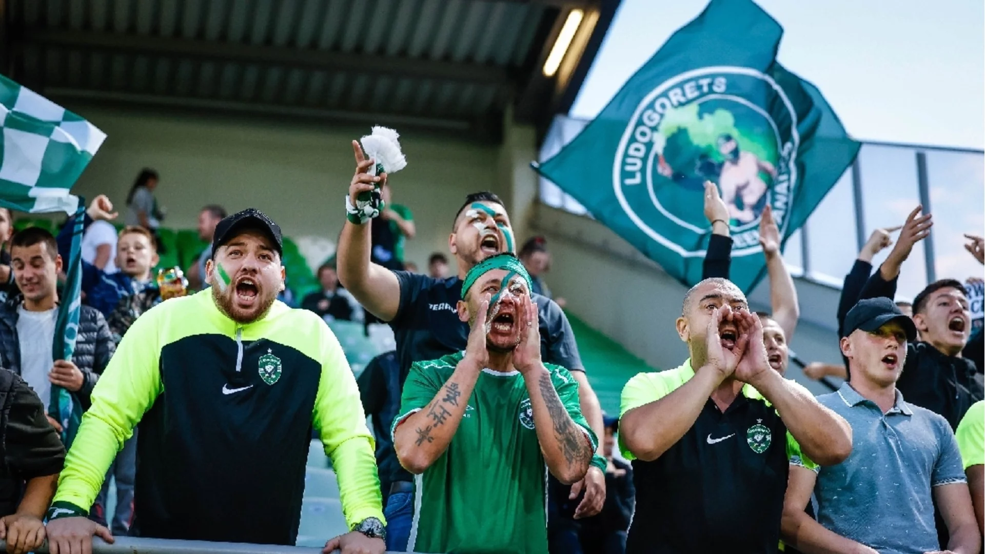 Лудогорец се готви за гръмка агитка: Green Boys дадоха 14 песни за наизустяване, има закачки с ЦСКА и Левски