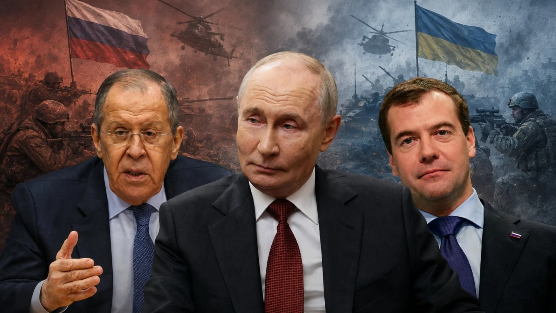 Мирът с Украйна е "предателство", войната е лекарство: Путин, Лавров и Медведев го показаха на всички, които не повдигат глас срещу Москва да спре (ОБЗОР - ВИДЕО)
