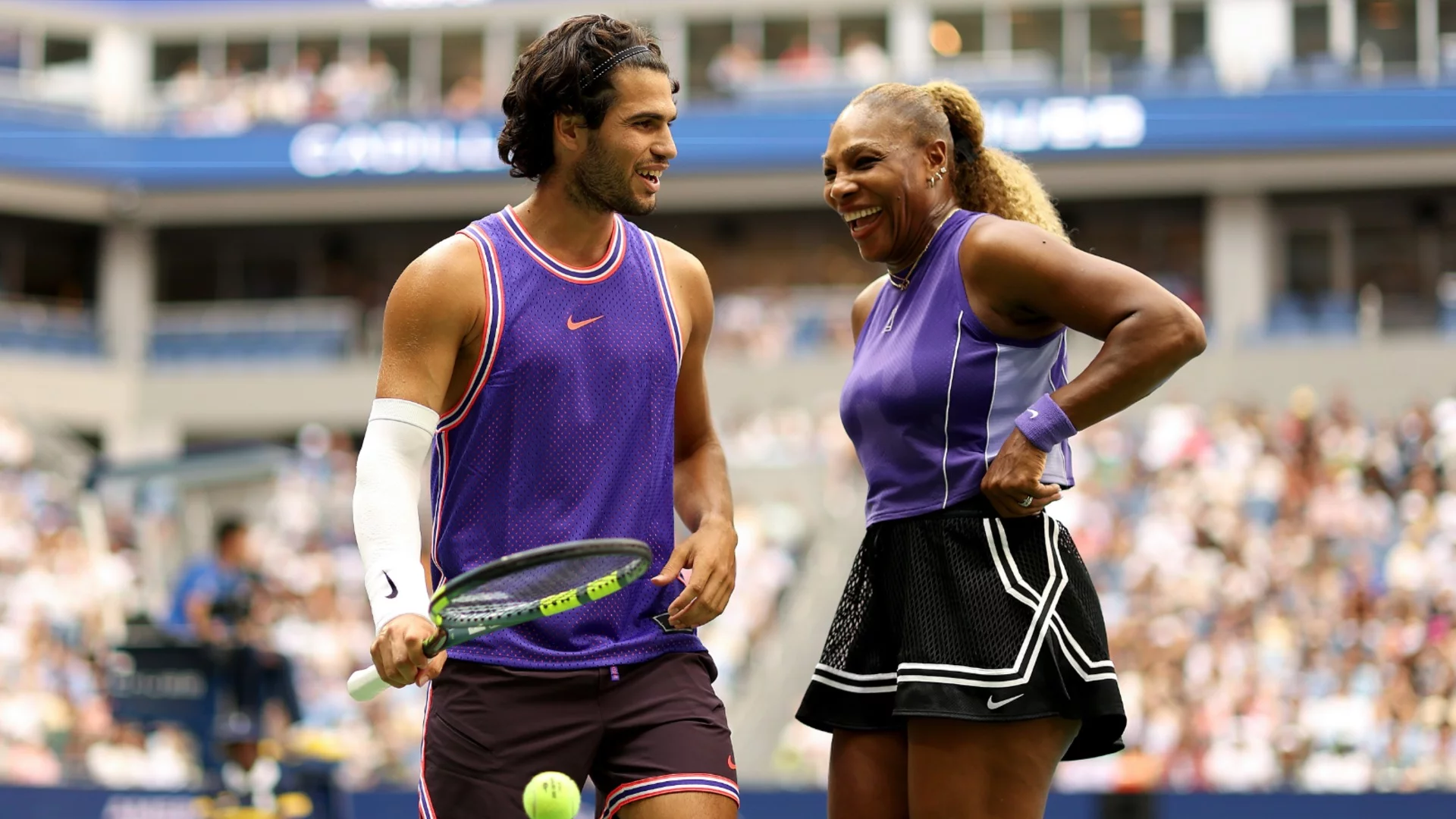5 години преди Алкарас да се роди, Серина Уилямс триумфира на US Open... а днес играха рамо до рамо