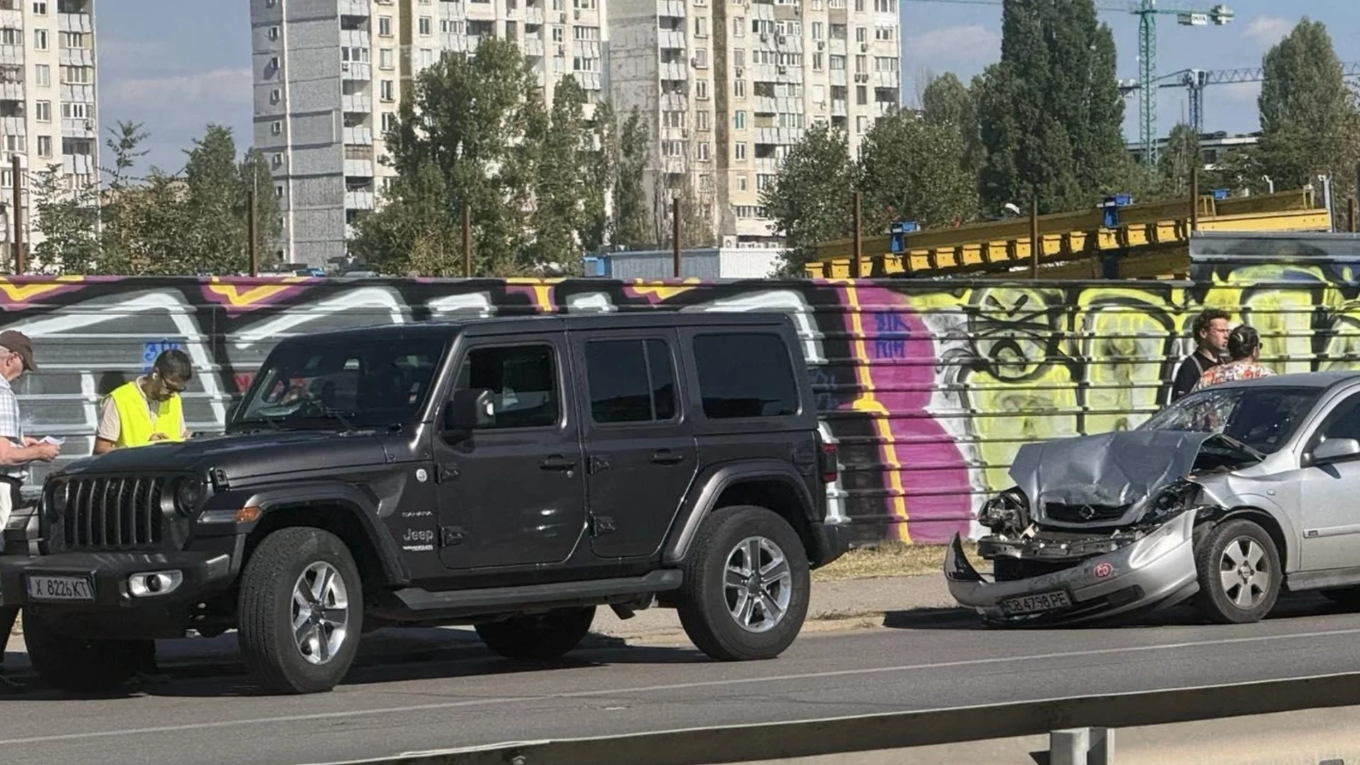 Катастрофа при Окръжна болница в София