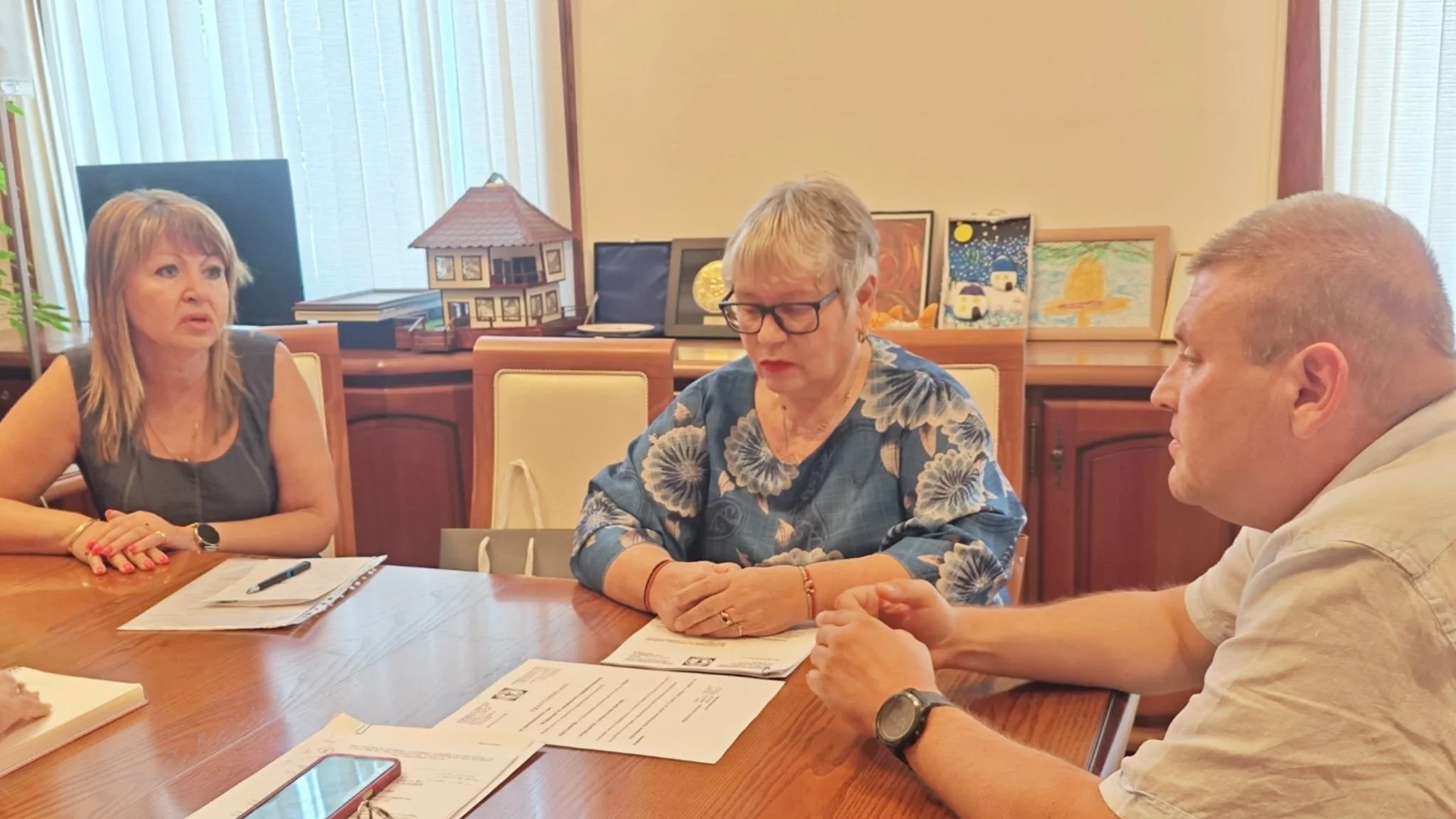 Кметът на Плевен се срещна с новото местно ръководство на синдикатите в здравеопазването към КНСБ