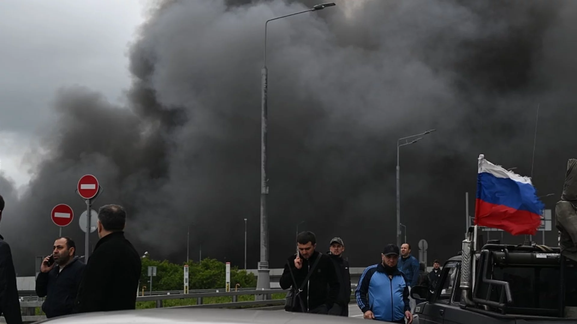 Точно за изборите в Русия: Огнен ад в Московската рафинерия и Подмосковието от над 450 украински дрона (ВИДЕО)