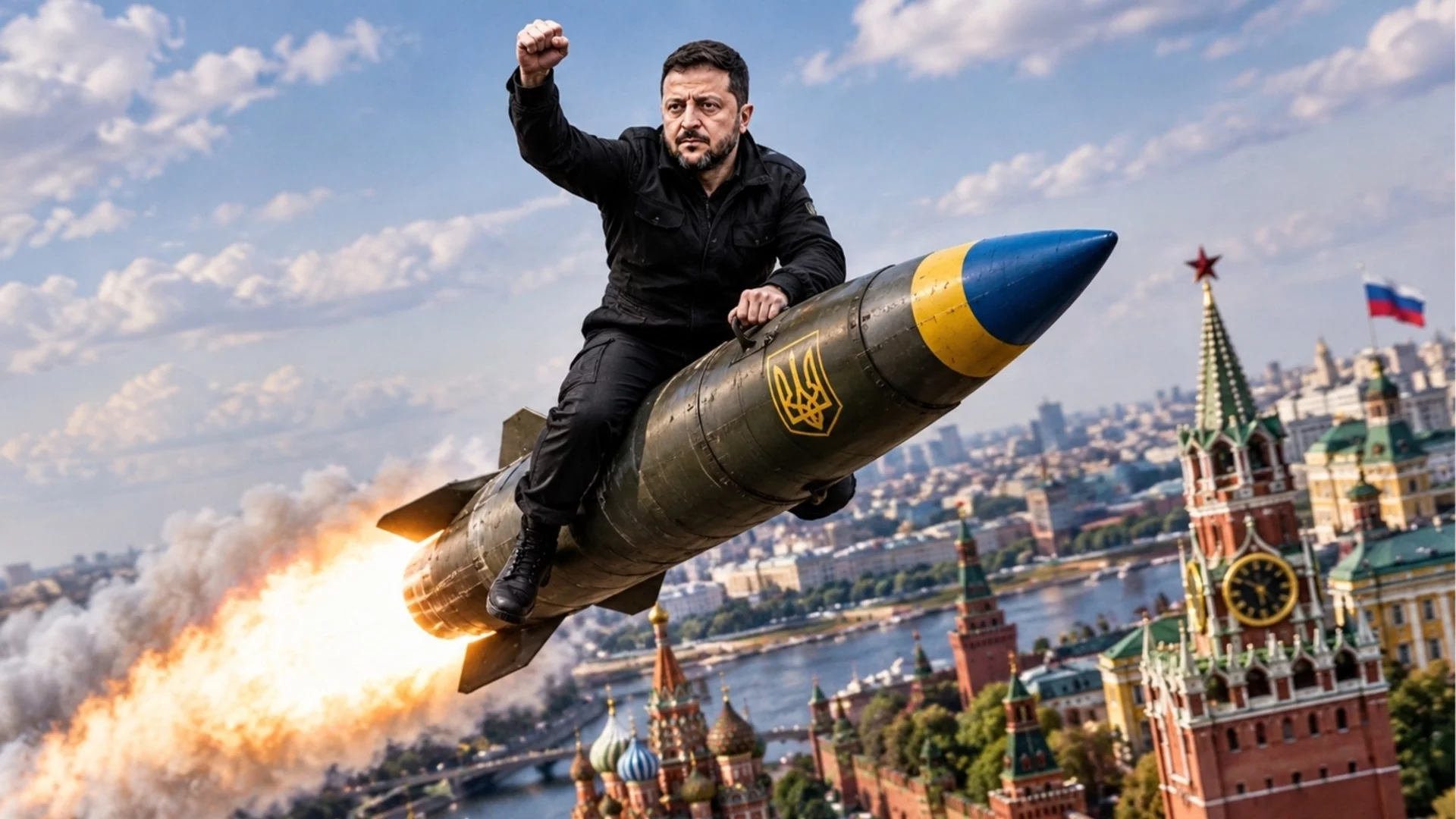 Кремъл реагира на думите на Зеленски, че ще отиде в Москва само "с ракета" (ВИДЕО)