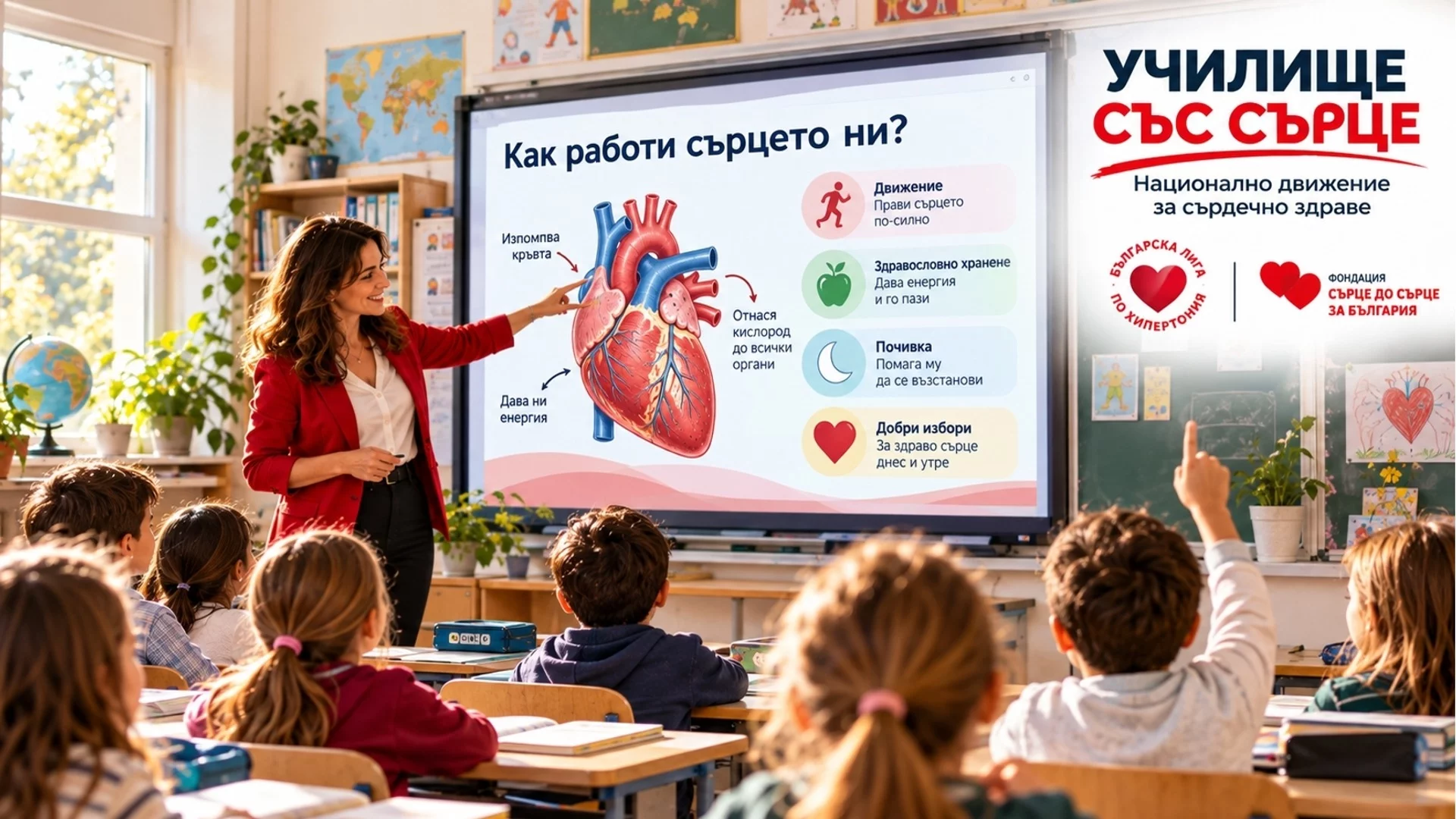 Плевен става част от националното движение „Училище със сърце“