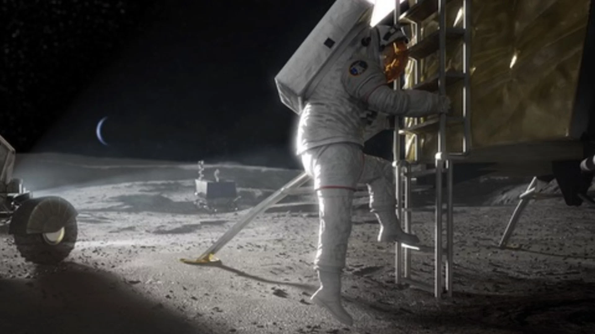 Новият проект на Blue Origin: Огромна кула ще се появи на Луната - тя ще осигурява енергия за базата на НАСА (ВИДЕО)