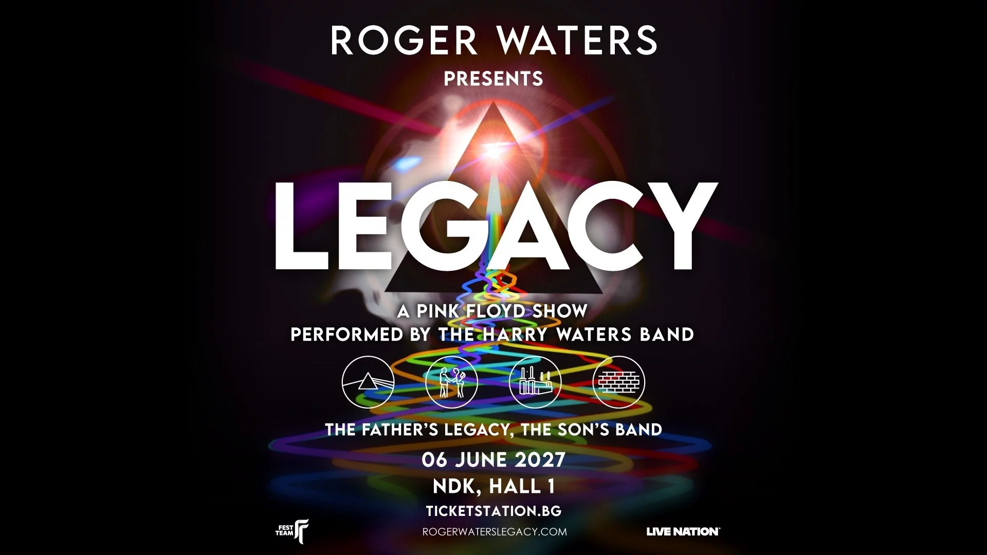 Roger Waters представя LEGACY – A Pink Floyd Show в София догодина