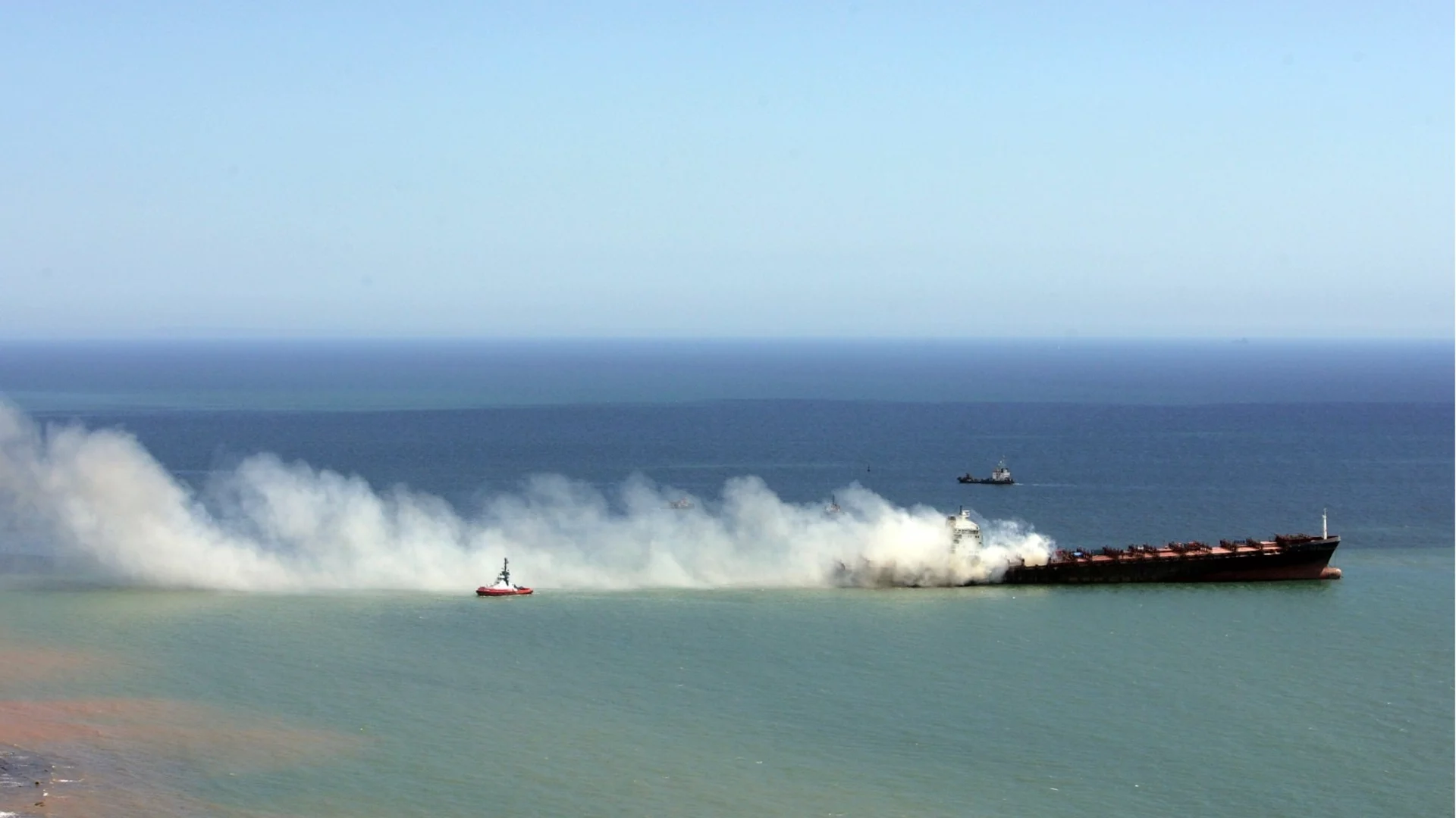 Край на търсенето на екипажа от потъналия в Черно море кораб, няма открити отломки от дронове
