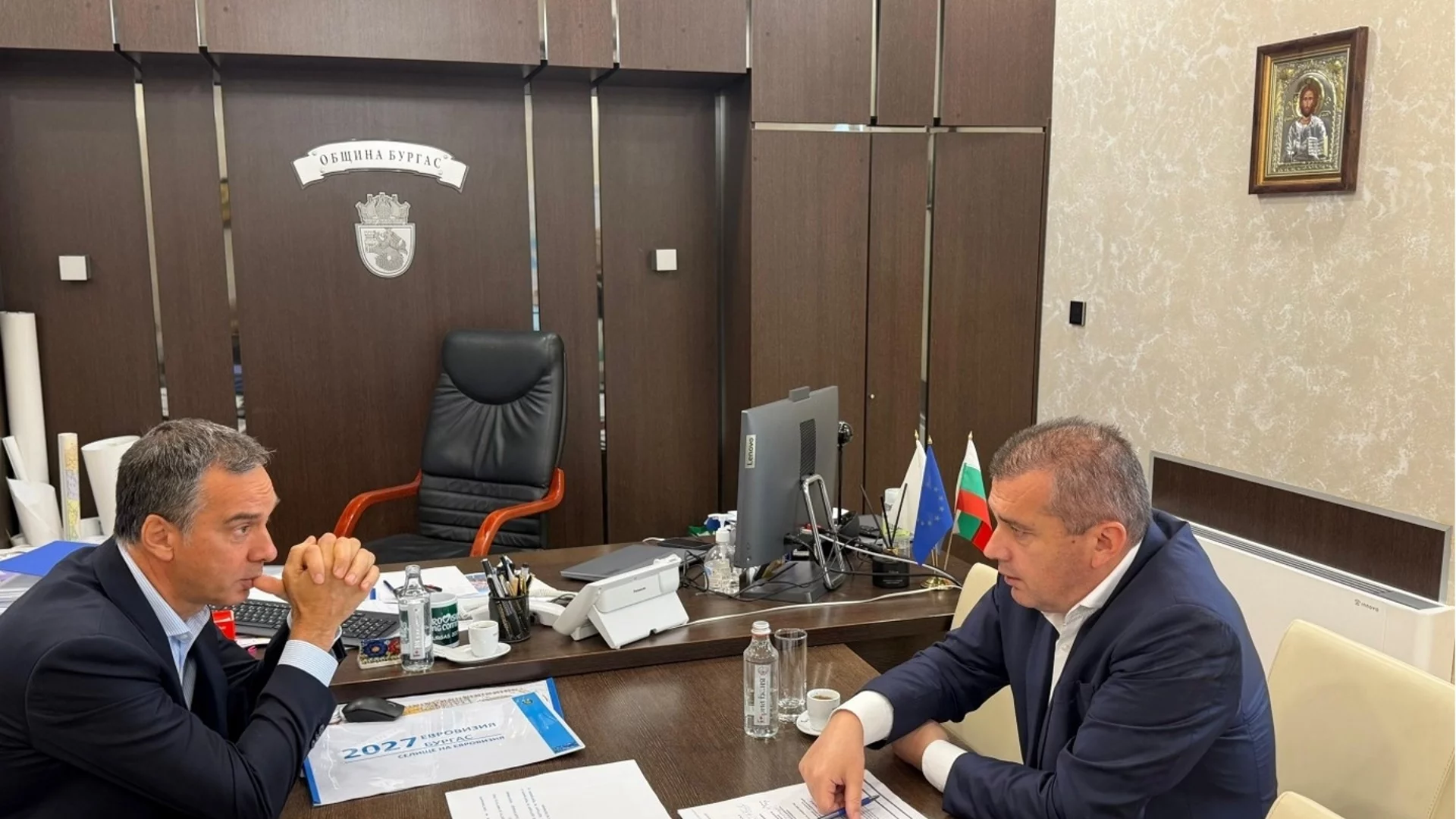 Бургас ще получи пълна подкрепа за транспортна свързаност за „Евровизия“