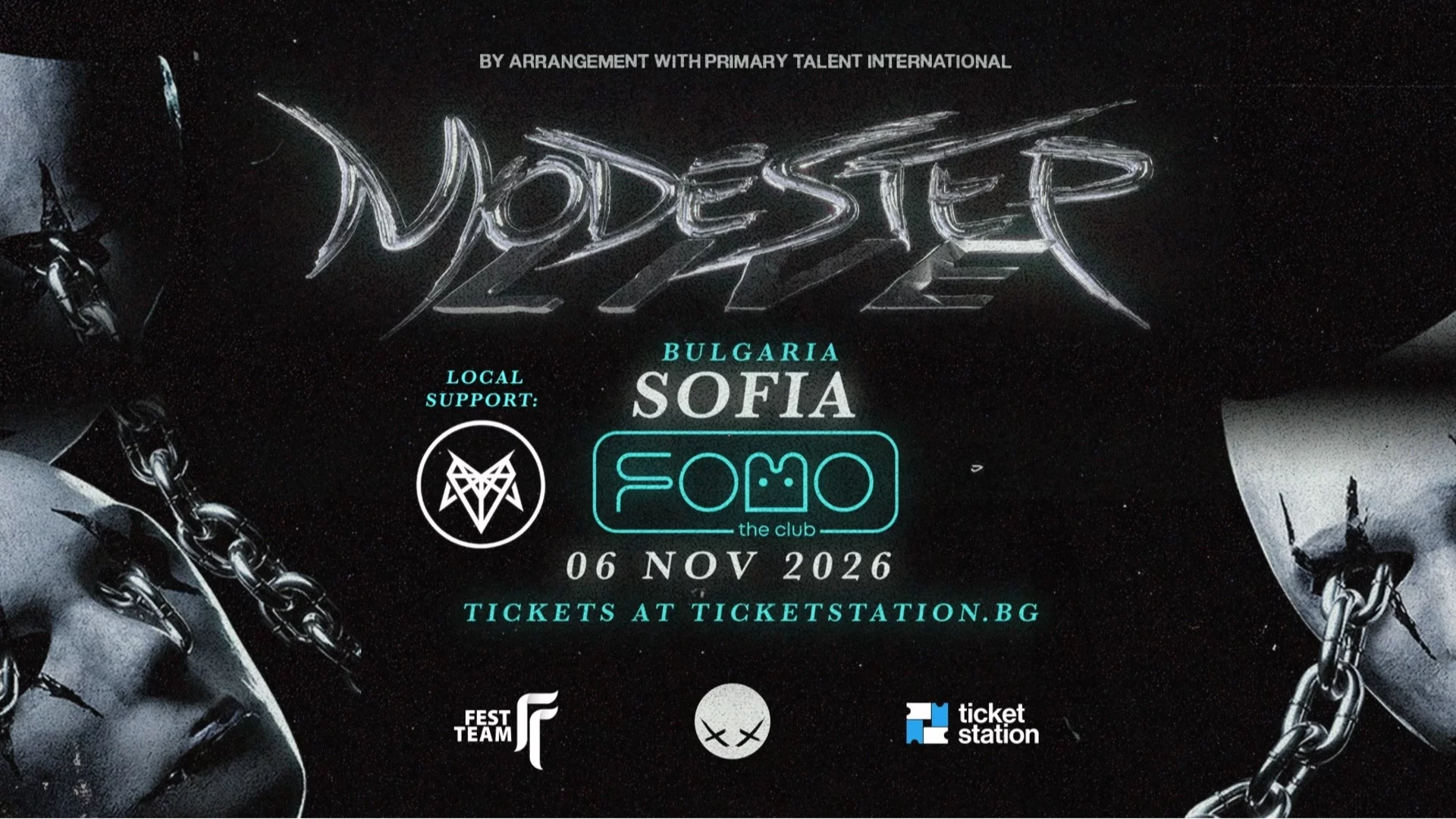 Moshino се присъединява към шоуто на Modestep в София на 6 ноември