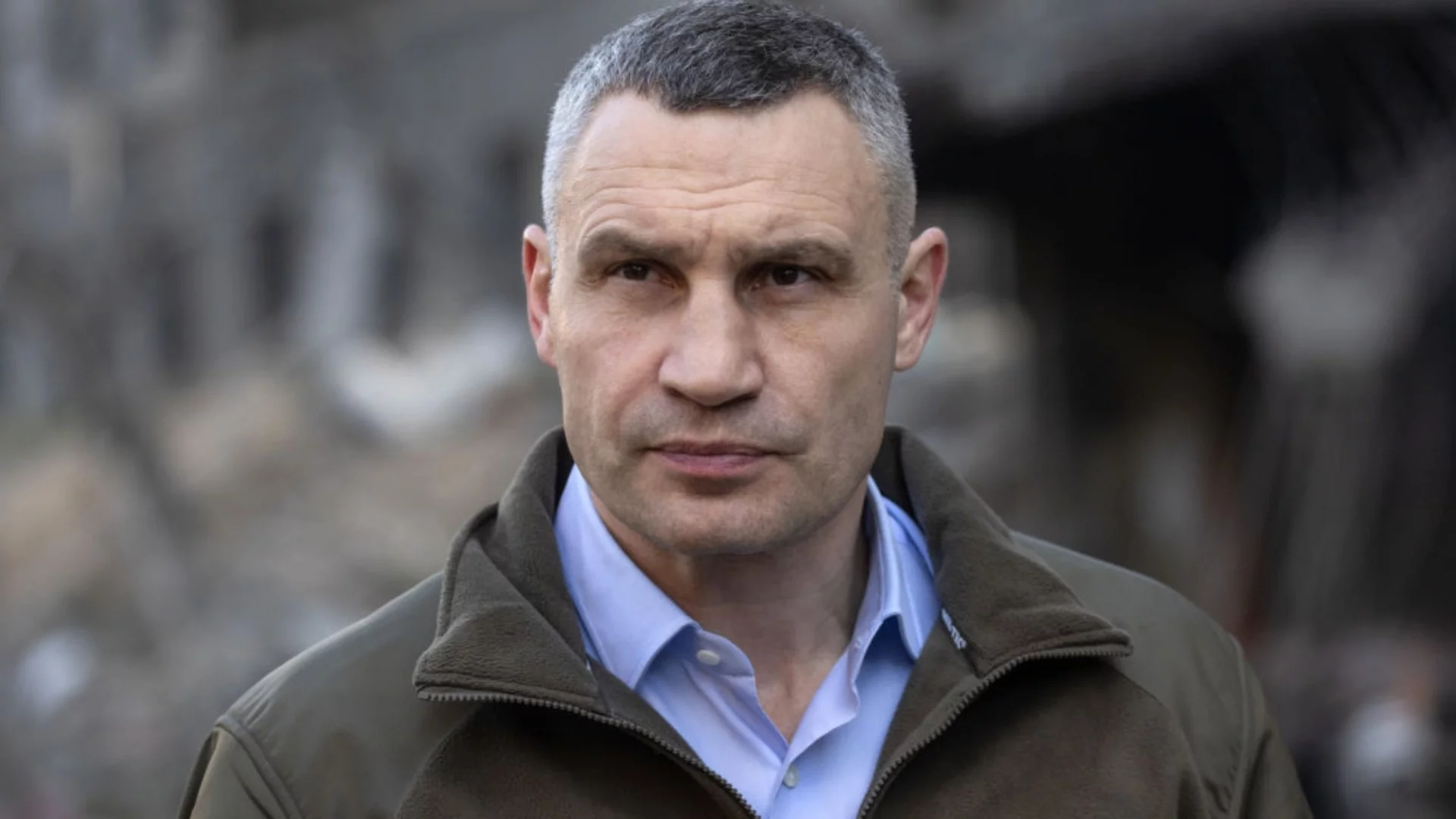 Протест срещу Кличко заради подготовката на Киев за зимата и руските удари (ВИДЕО)