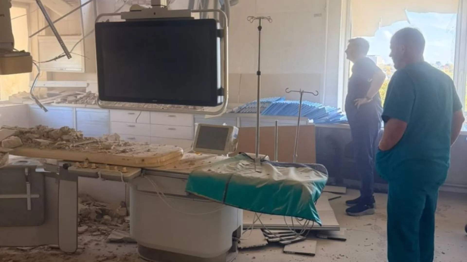 Ужас в Киев: Дрон удари операционна зала по време на операция