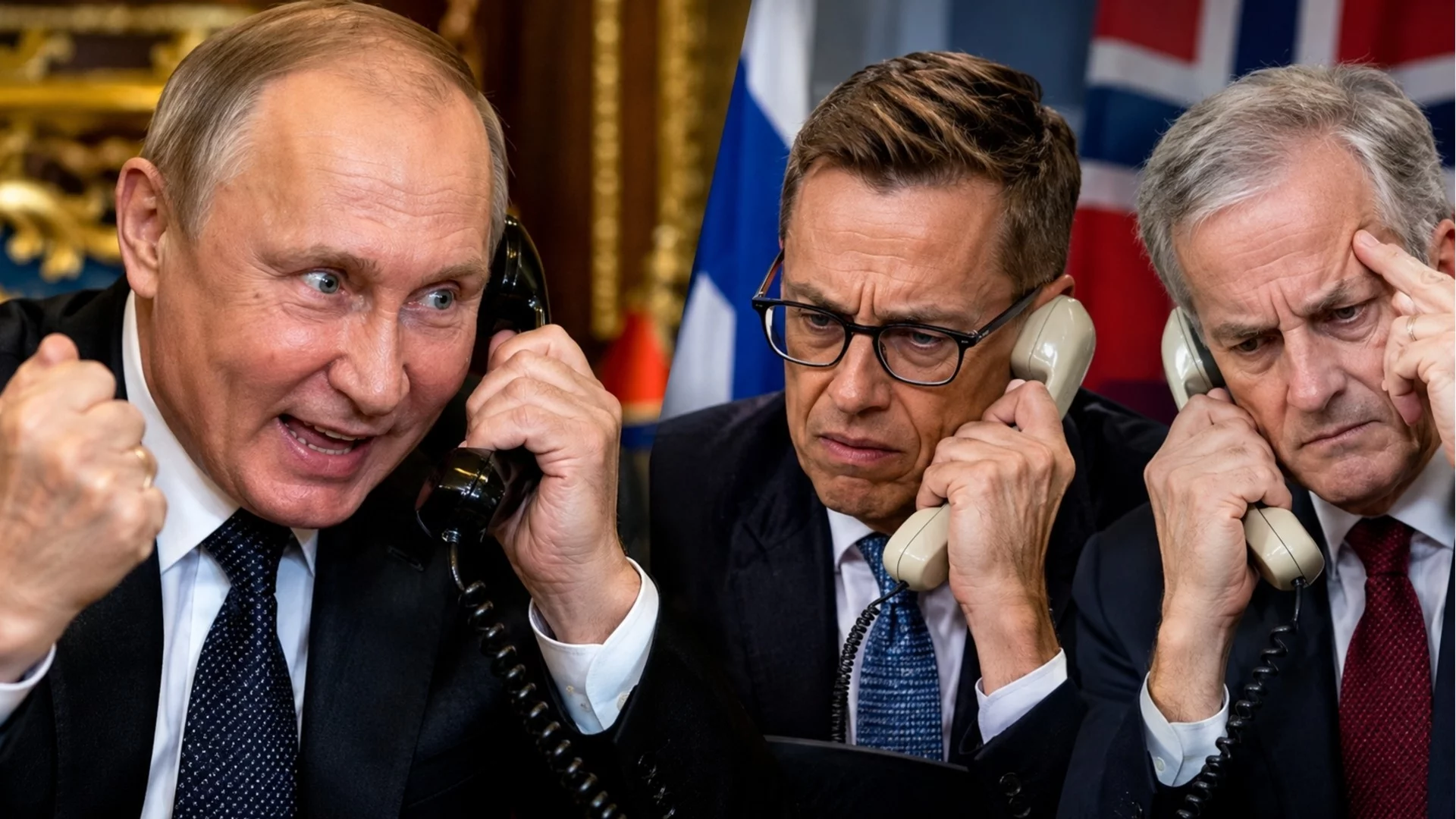Равносметката: Путин мъчи 1,5 часа норвежкия и финландския лидери с фантазии за средновековното славянство