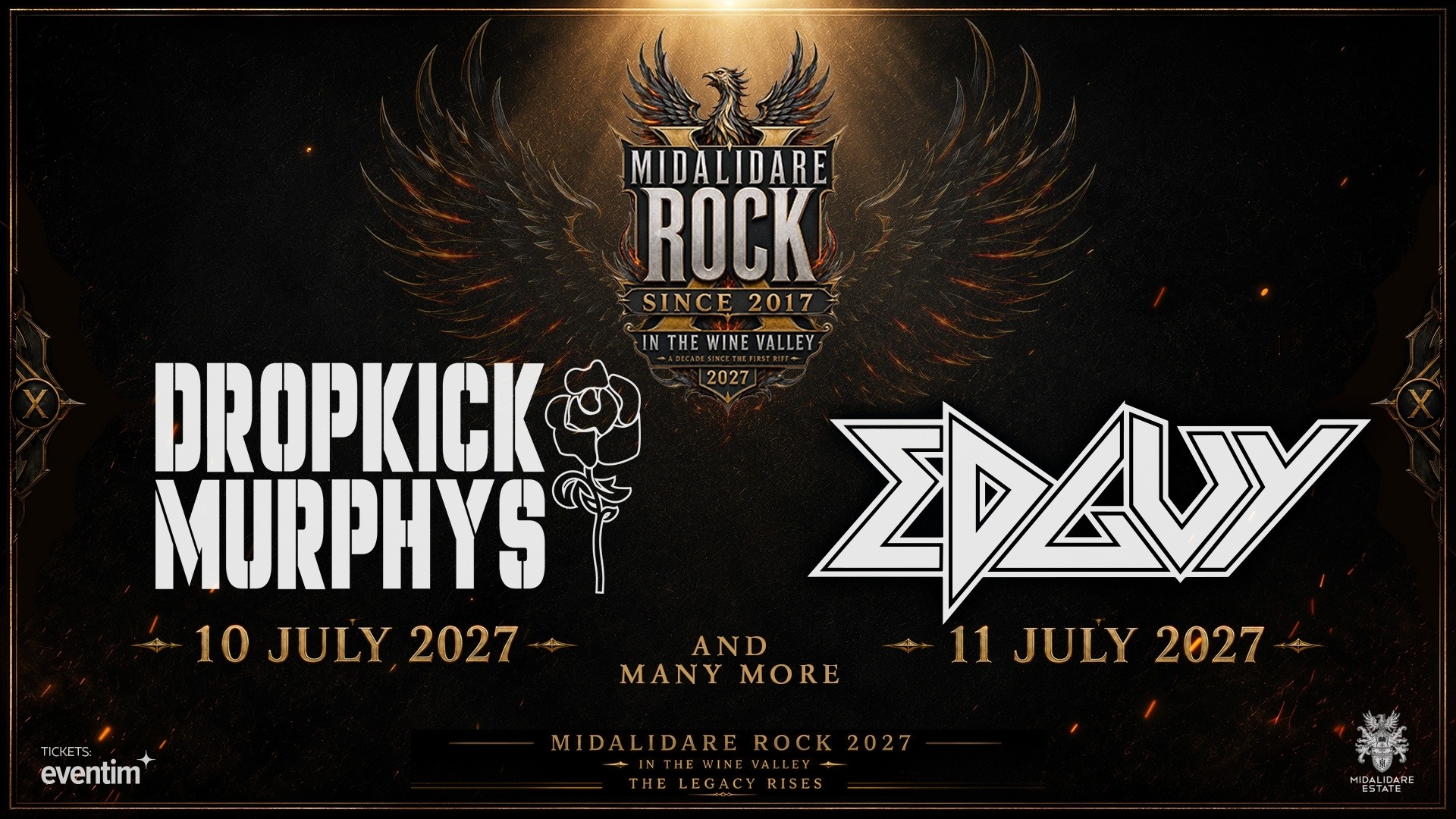 Edguy пишат последната глава от историята си на Midalidare Rock In The Wine Valley 2027