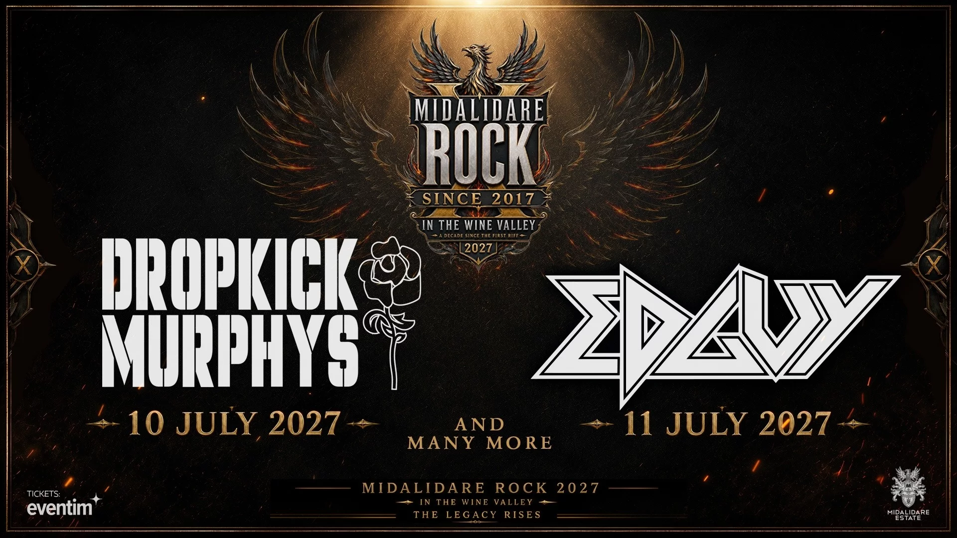Edguy пишат последната глава от историята си на Midalidare Rock In The Wine Valley 2027