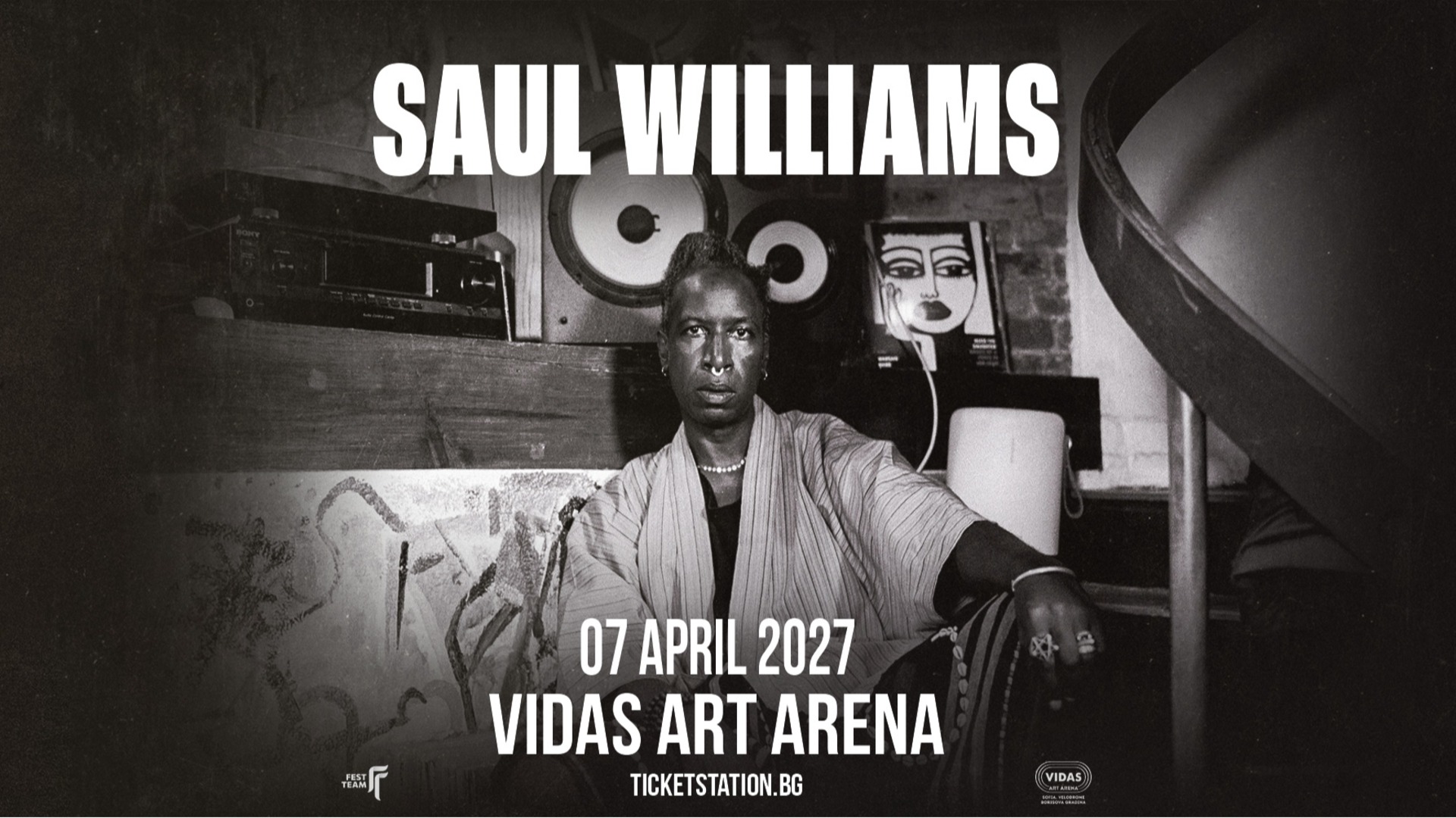 Saul Williams идва в София с новия си албум "Leap Life"