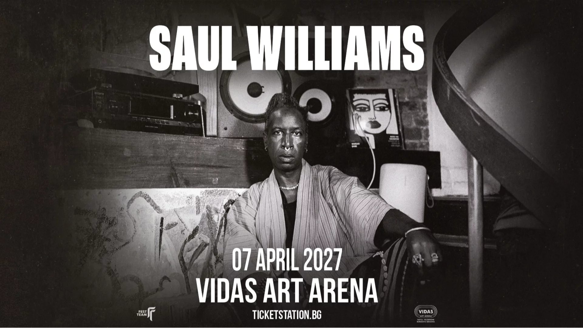 Saul Williams идва в София с новия си албум "Leap Life"